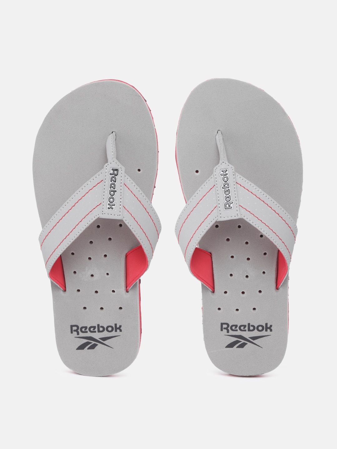 

Reebok Men Grey Robb Pro Thong Flip-Flops