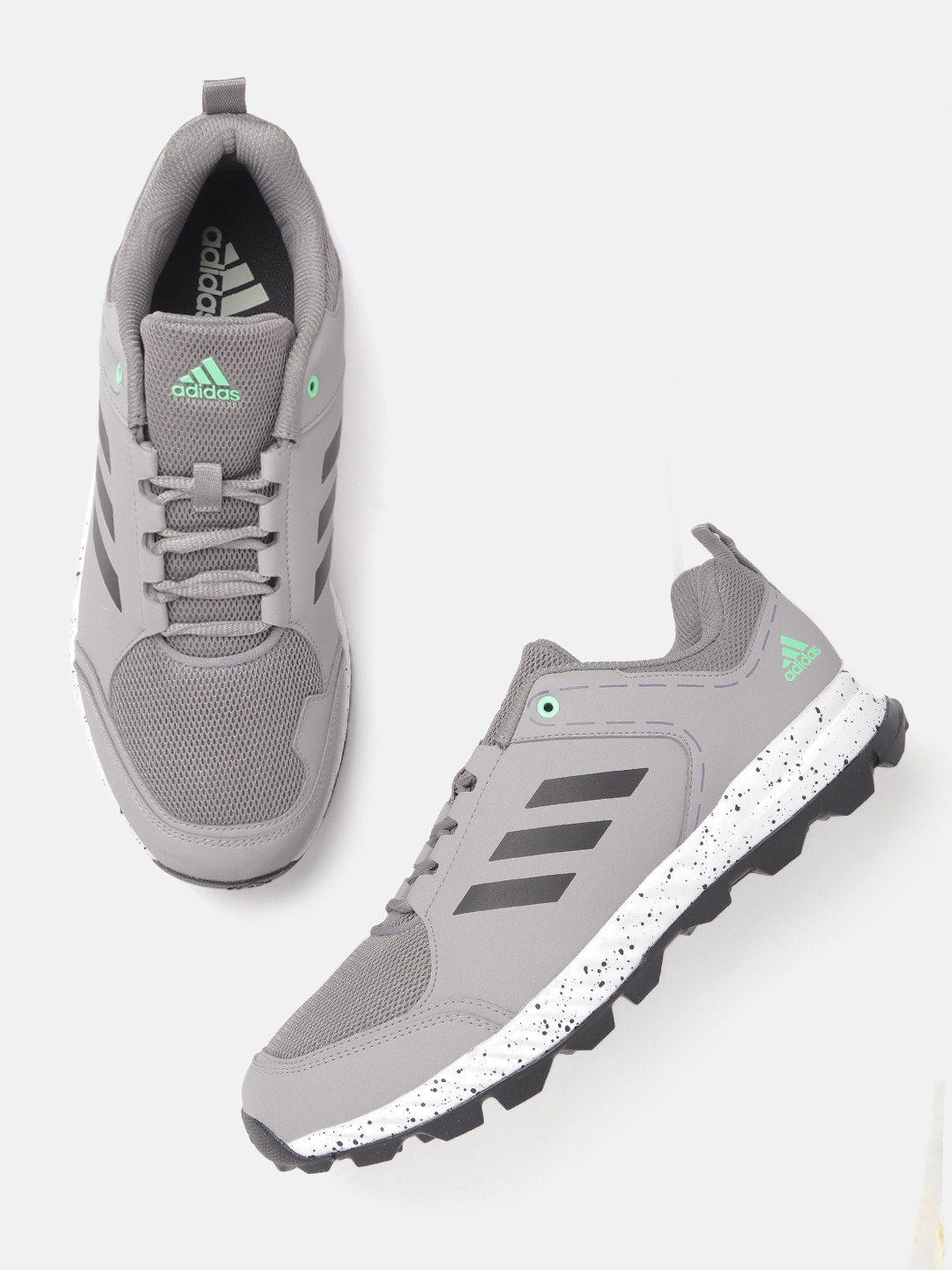 

ADIDAS Men Grey & Black Gokyo Pro Woven design Trekking Shoes