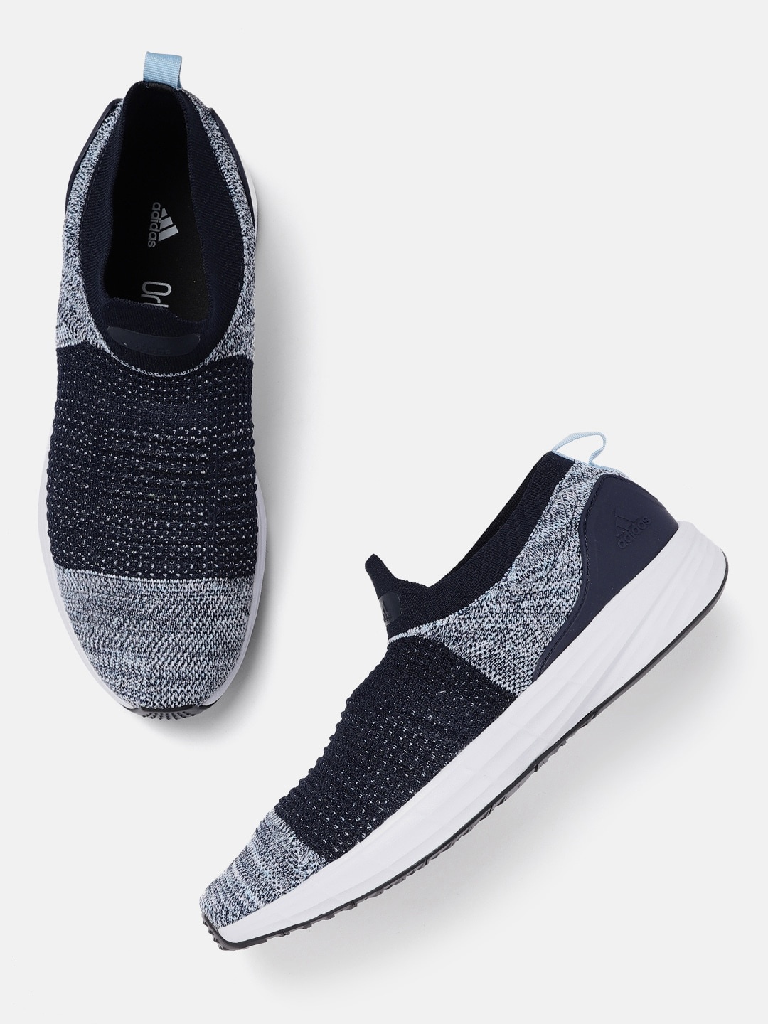 

ADIDAS Men Blue Woven Design Adiron Running Shoes