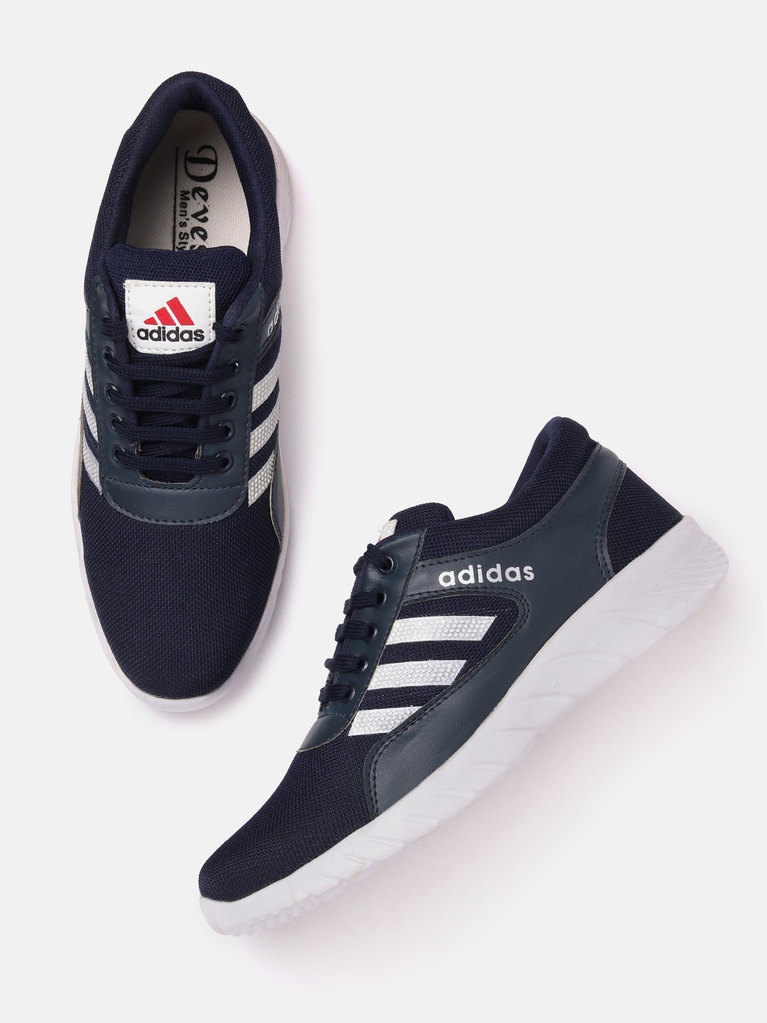 

ADIDAS Men Ultrafly Woven Design Running Shoes, Navy blue