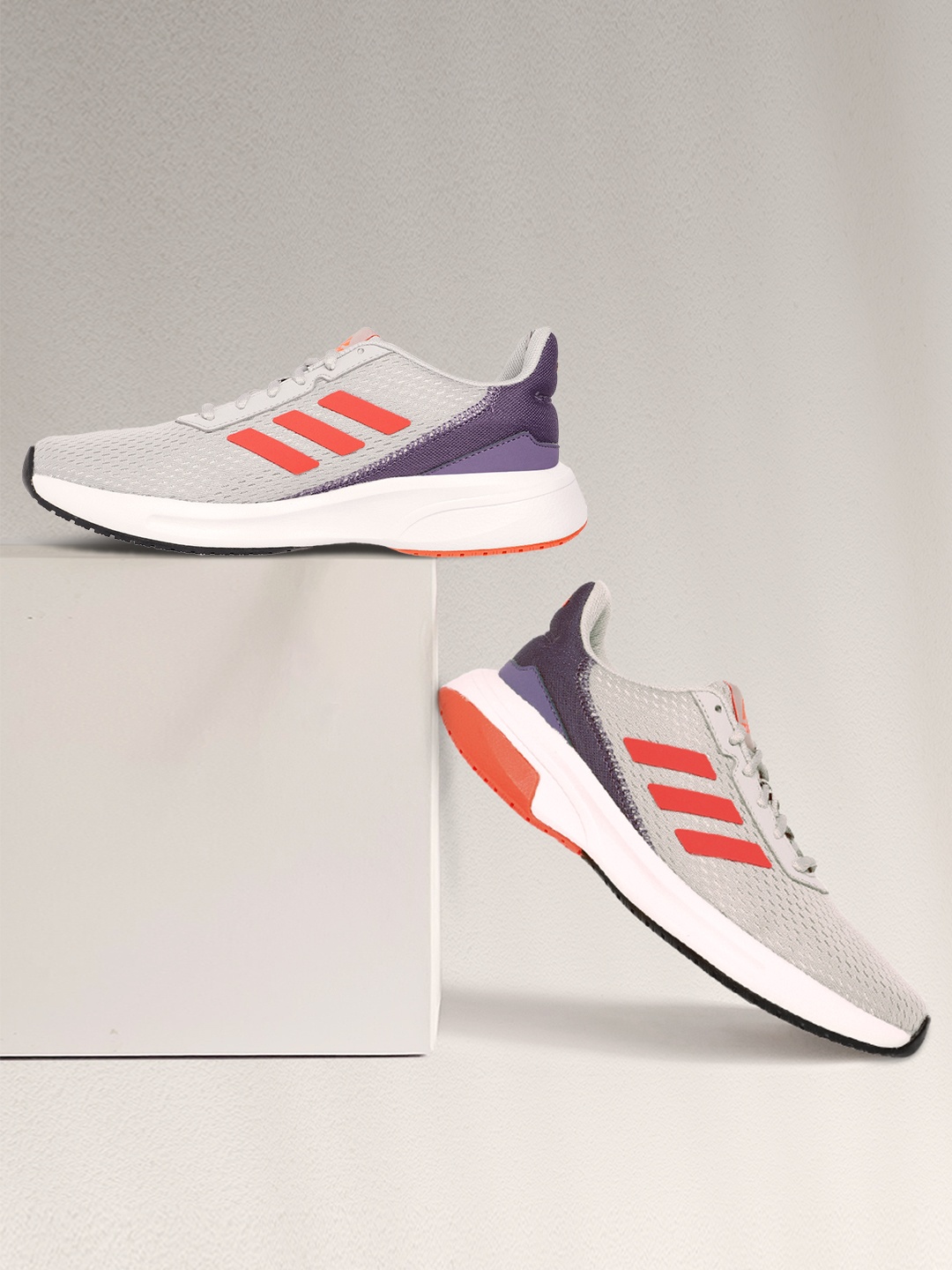 

ADIDAS Women Grey Runesy Woven Design Running Shoes