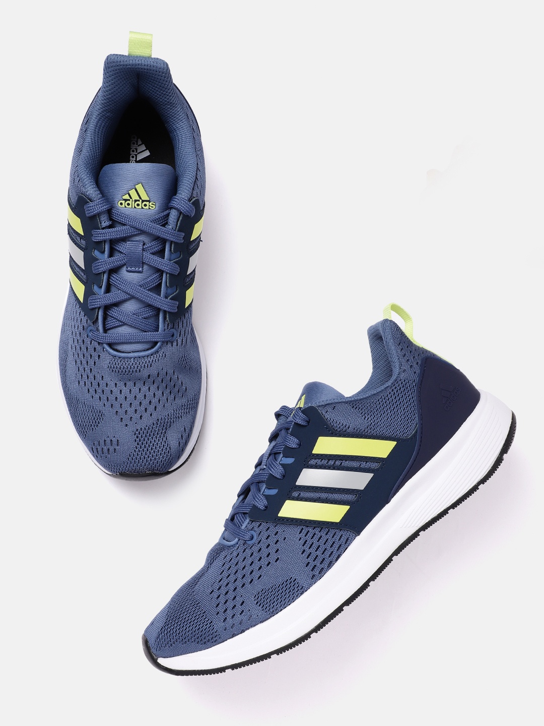 

ADIDAS Men Blue Woven Design Dasherr Running Shoes