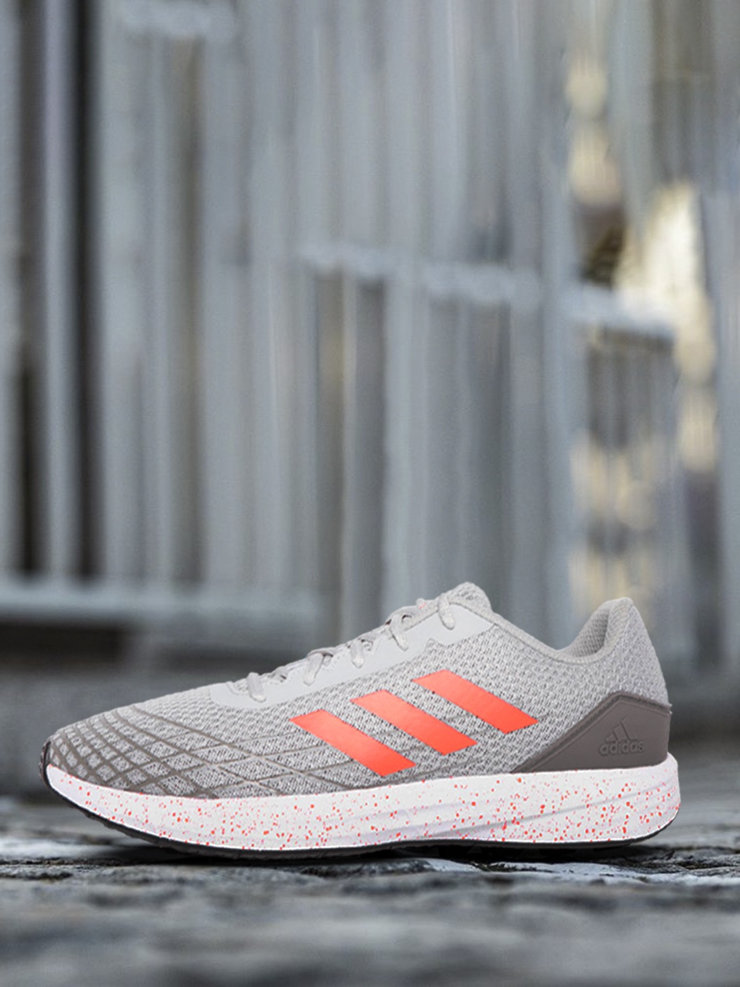 

ADIDAS Men Grey Woven Design Fraizer Running Shoes