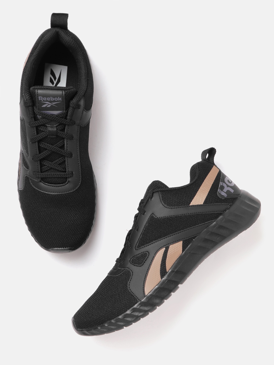

Reebok Men Black Rout2 Running Shoes