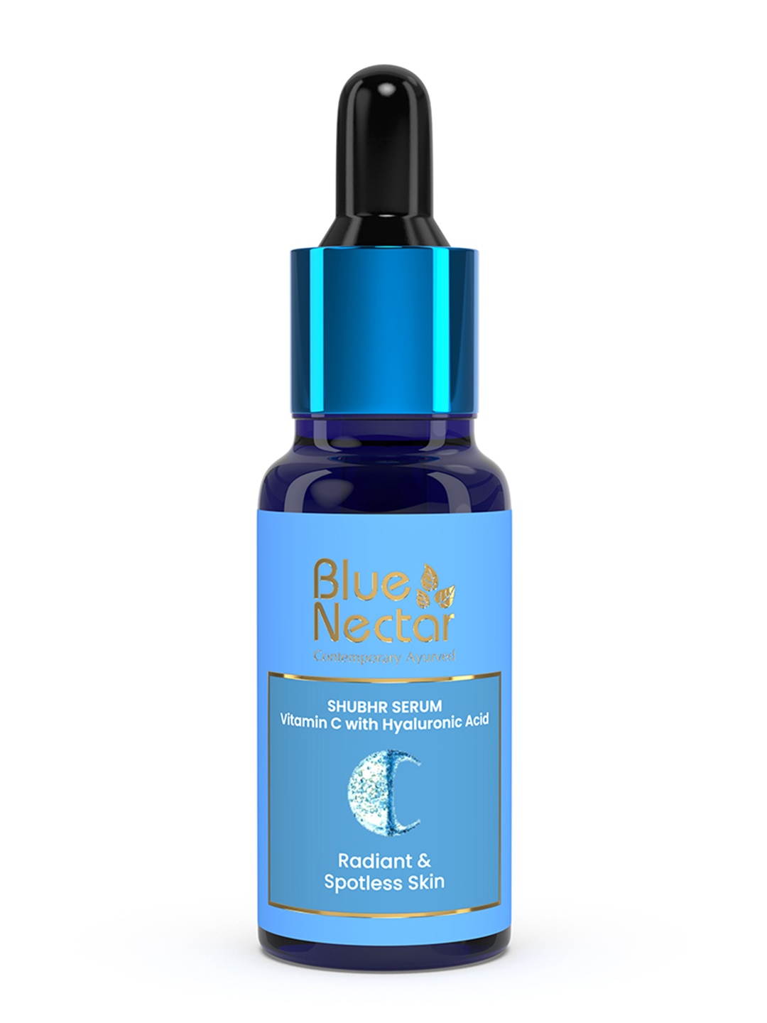 

Blue Nectar Vitamin C Face Serum with Hyaluronic Acid for Glowing Skin & Dark Spots - 30ml