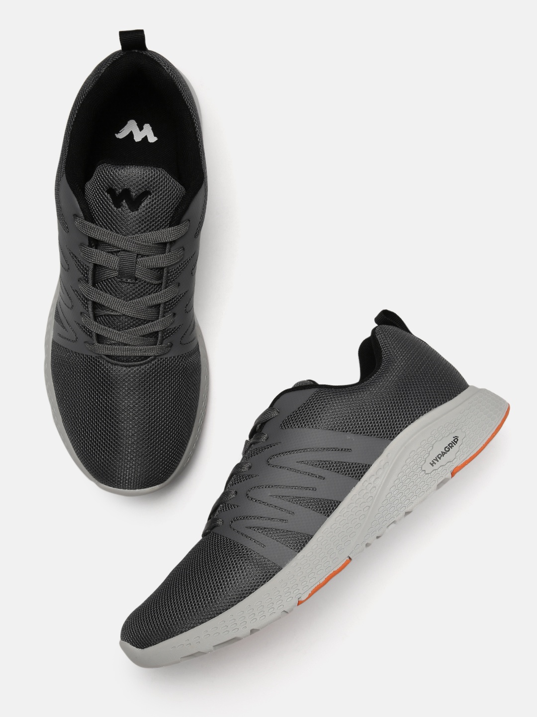 

Wildcraft Men Charcoal Grey Running Avic Plus Shoes