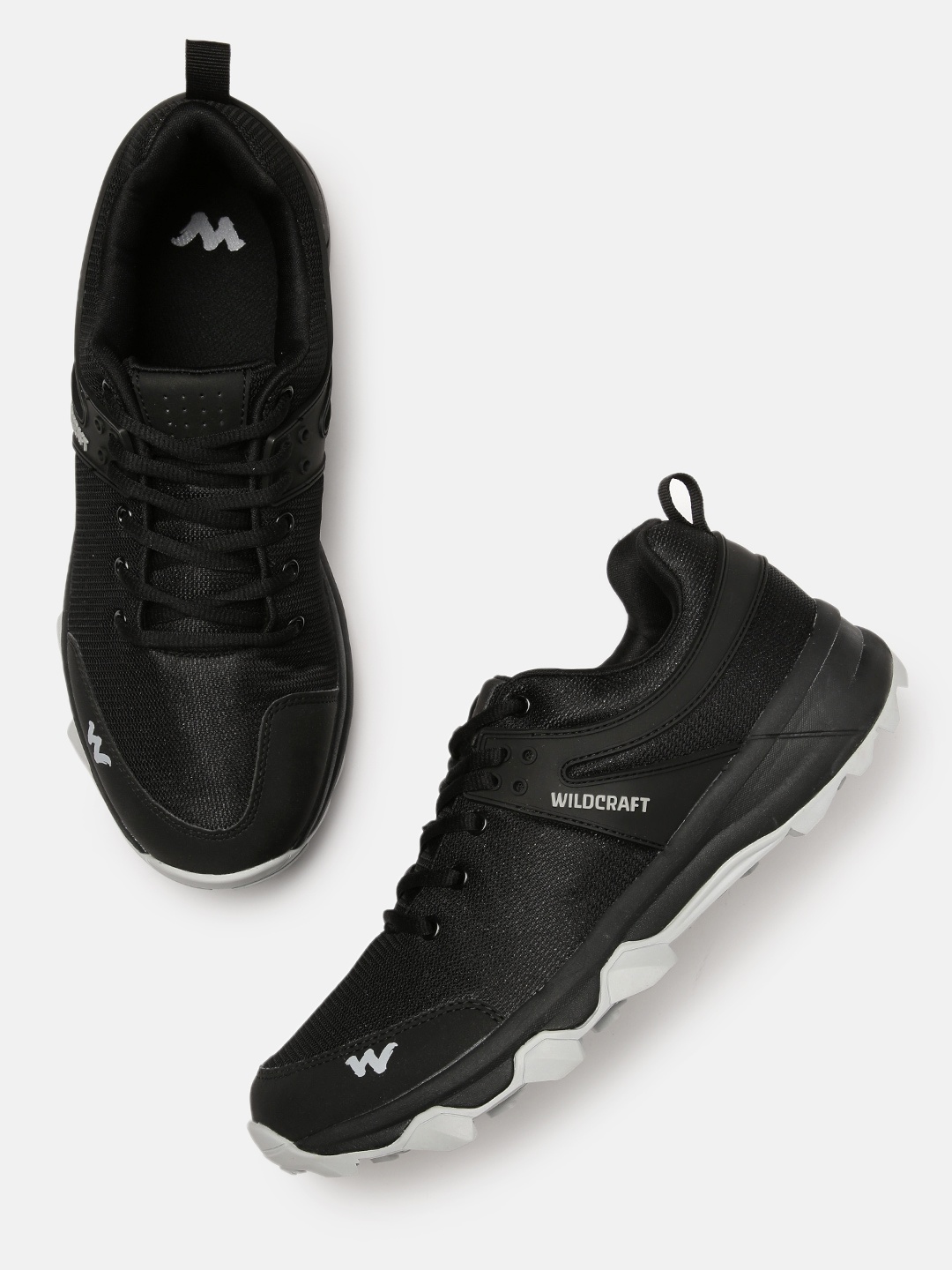 

Wildcraft Men Clivton Trekking Sports Shoes, Black