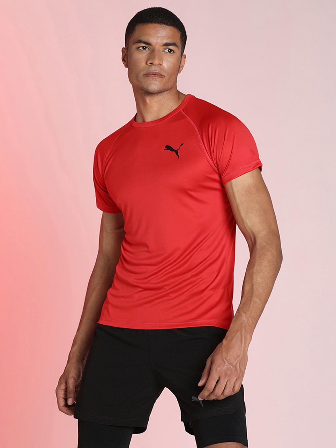 

Puma Men Red dryCELL T-shirt