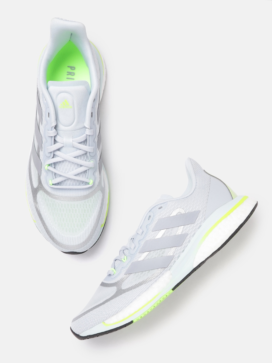 

ADIDAS Women White & Grey Supernova + W Woven Design Sustainable Running Shoes