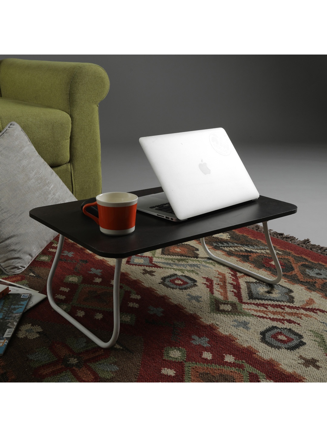 

SANDED EDGE Brown Portable Laptop Table