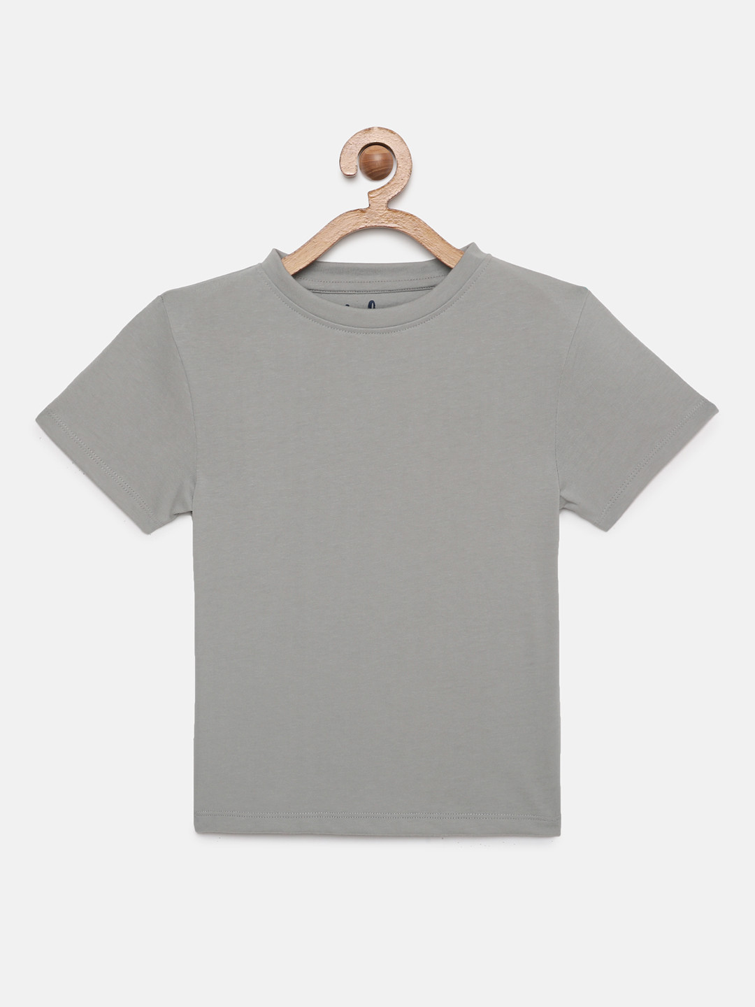 

METRO KIDS COMPANY Boys Grey Pure Organic Cotton T-shirt