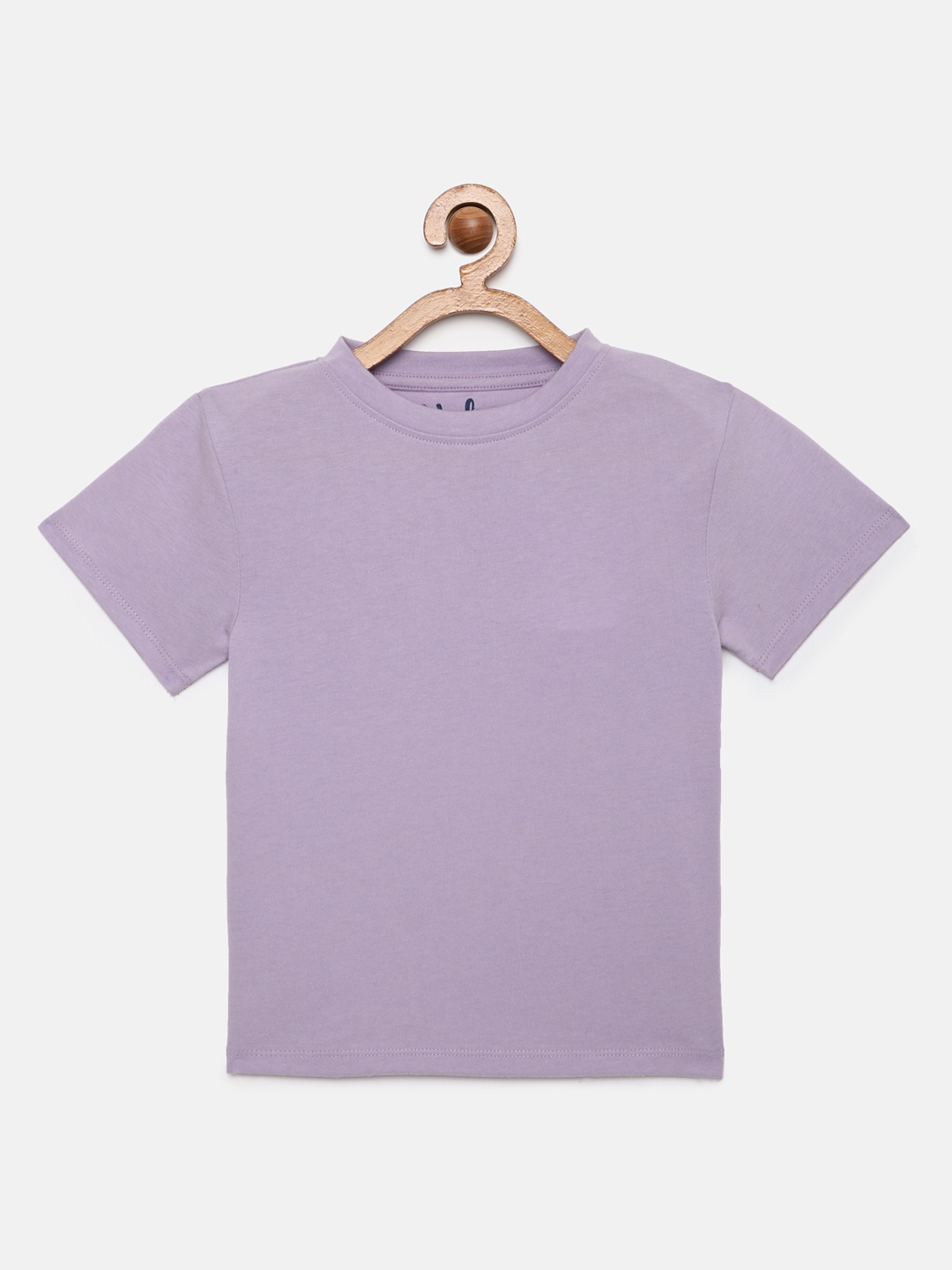 

METRO KIDS COMPANY Boys Purple Pure Organic Cotton T-shirt