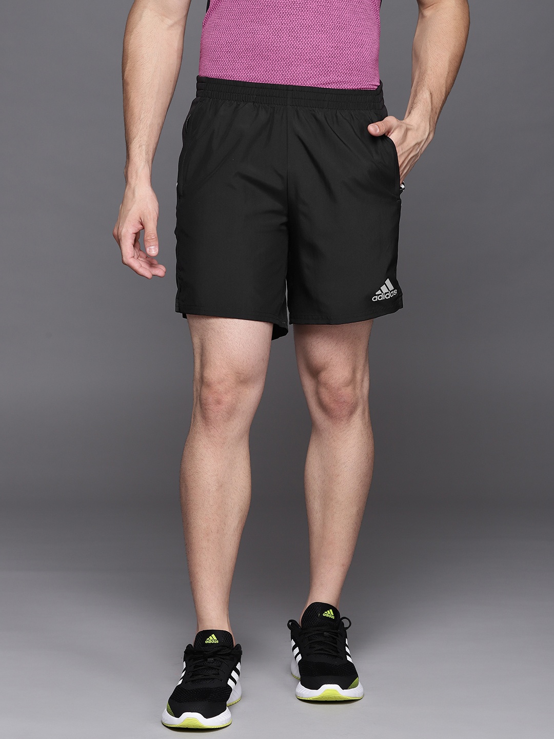 

ADIDAS Men Black Sports Shorts