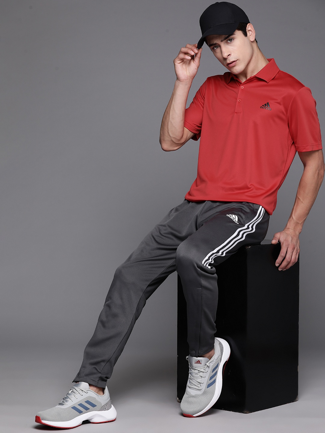 

ADIDAS Performance Primegreen Polo T-Shirt, Red