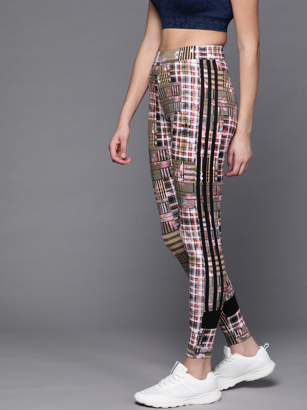 

ADIDAS Originals Women Multicoloured Abstract Print HER Studio London Sustainable Tights, Multi