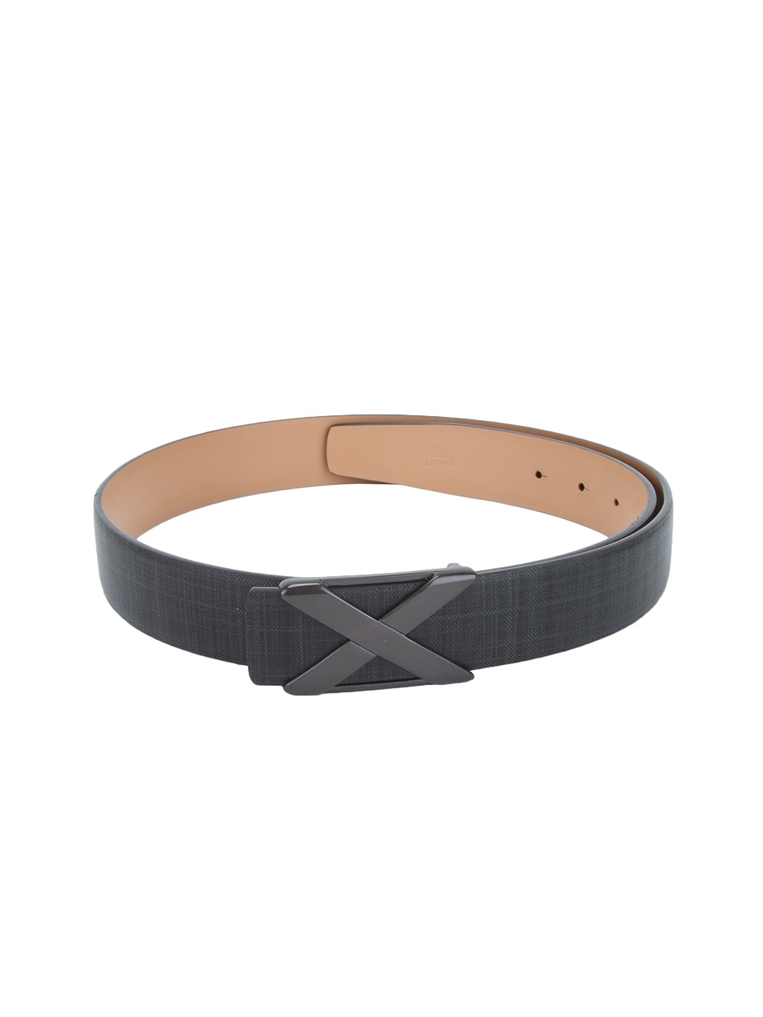 

Alvaro Castagnino Men Black Genuine Leather Belt
