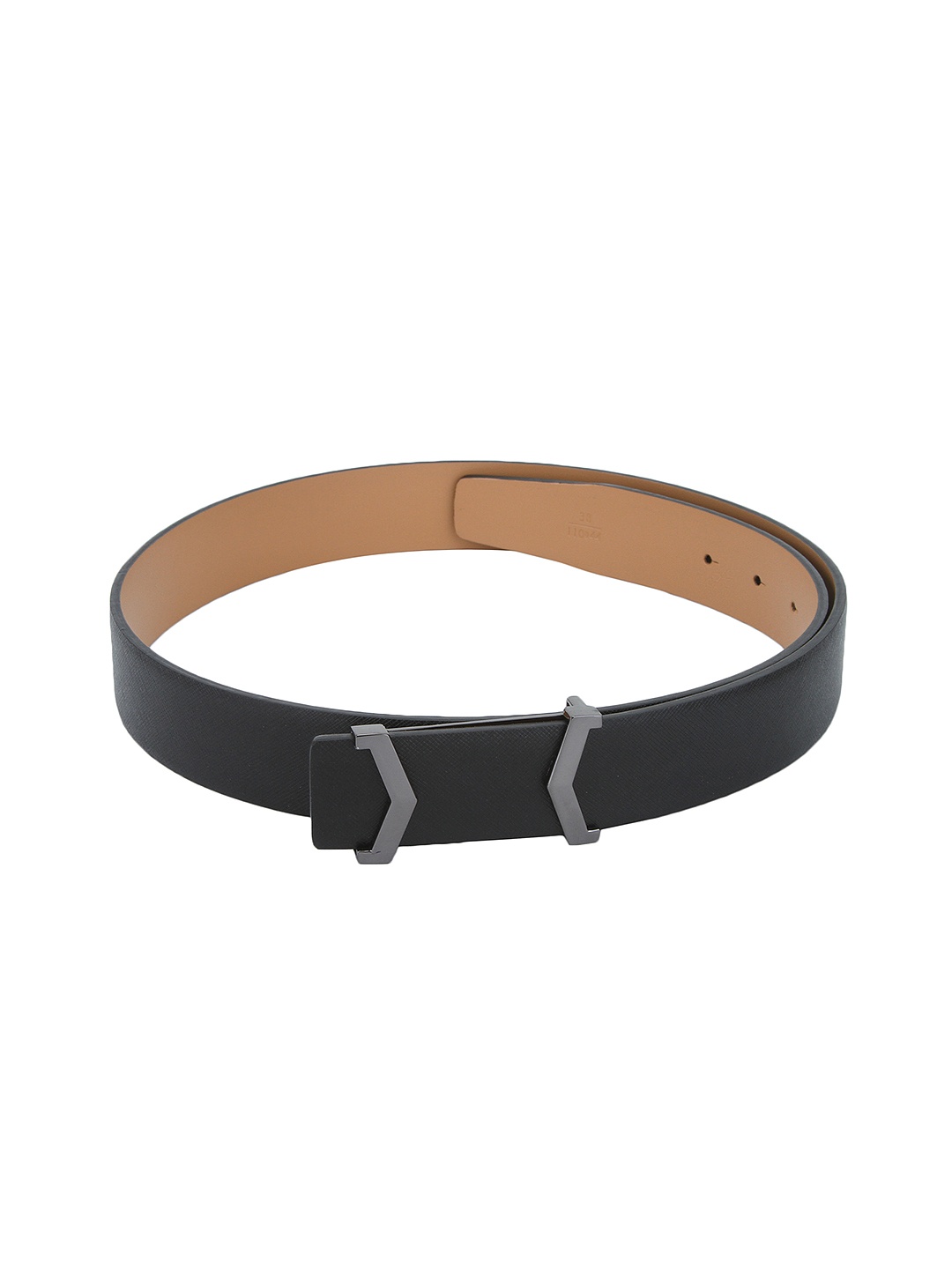 

Alvaro Castagnino Men Black Genuine Leather Belt