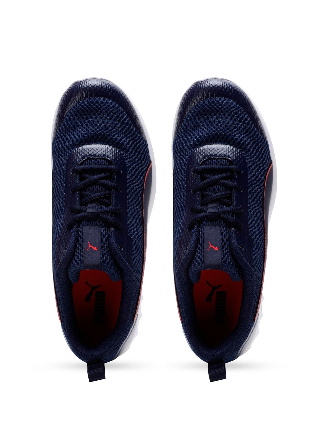

Puma Men Blue Mesh Cruxston Running Shoes
