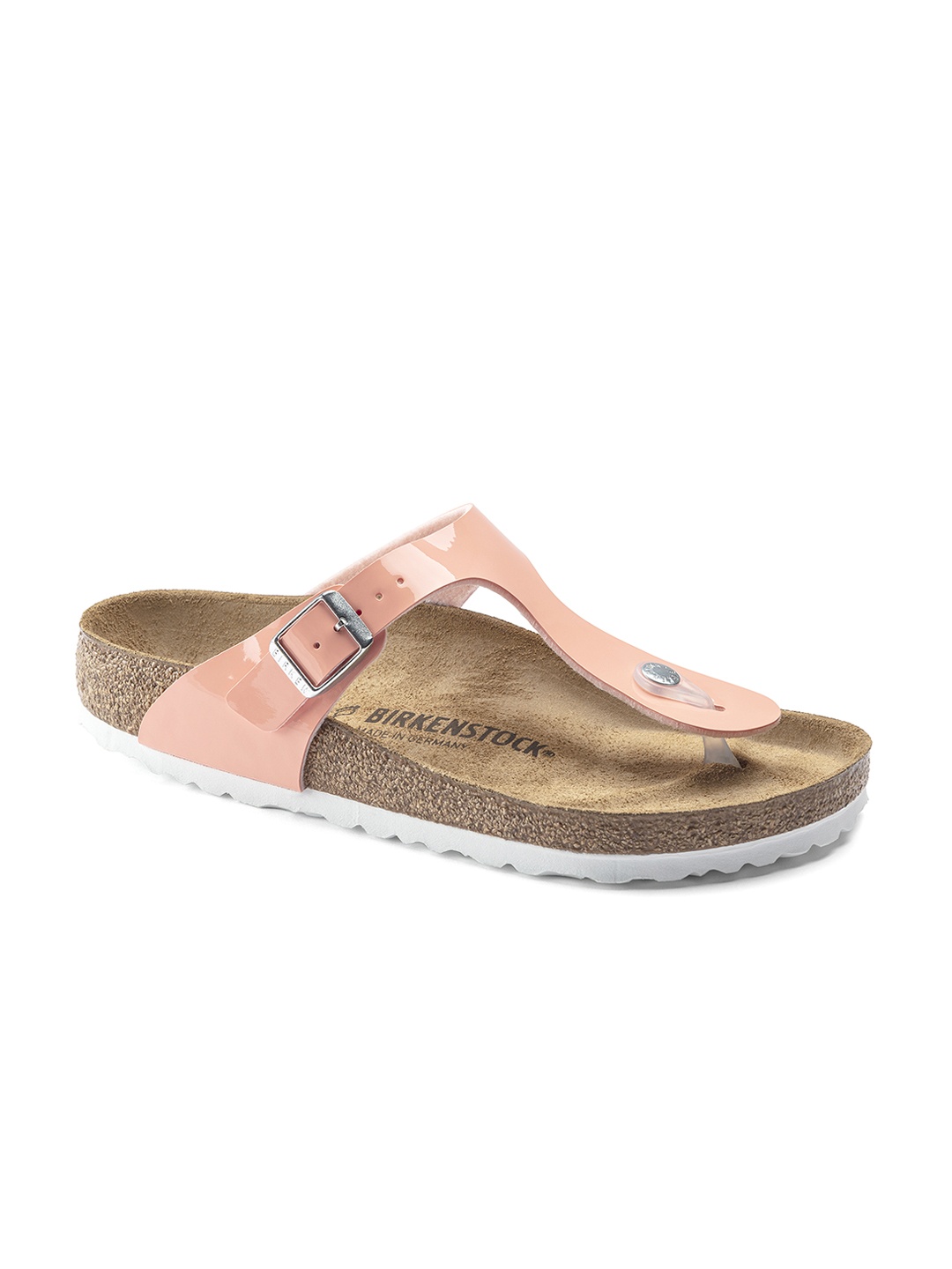 

Birkenstock Women Gizeh Pink Regular-Width T-Strap Flats