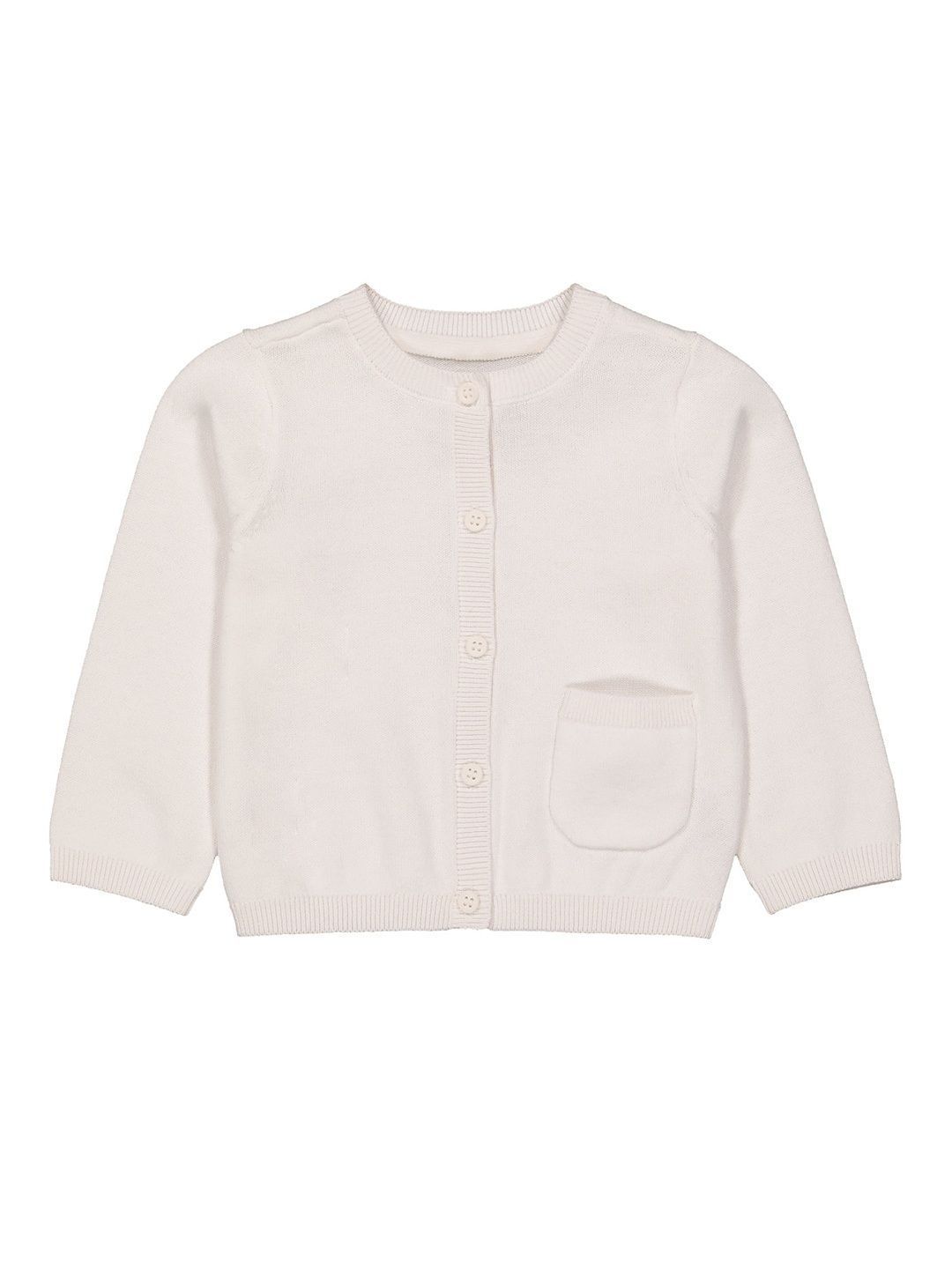 

mothercare Infant Girls White Pure Cotton Cardigan
