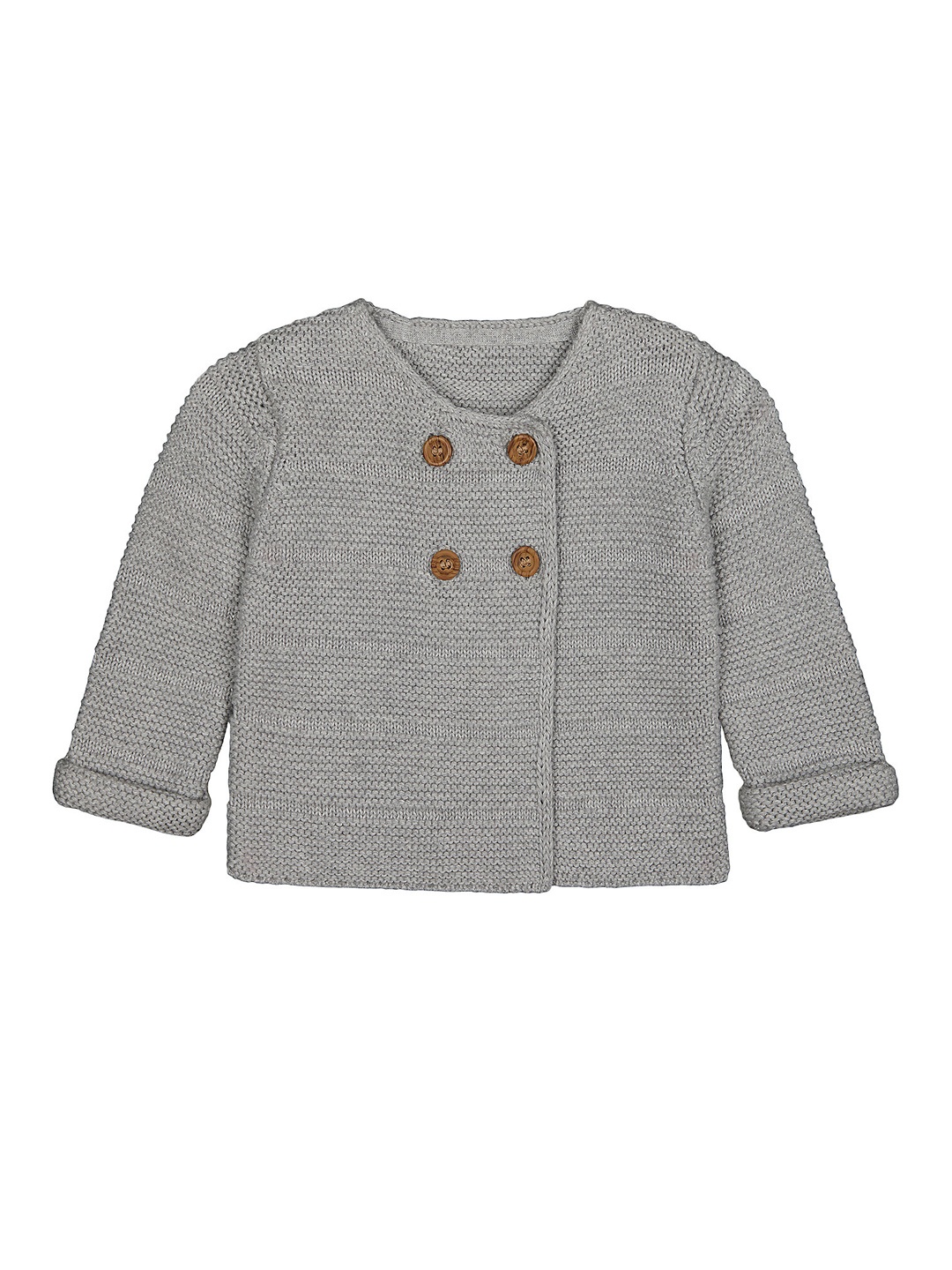 

mothercare Infant Boys Grey Pure Cotton Cardigan