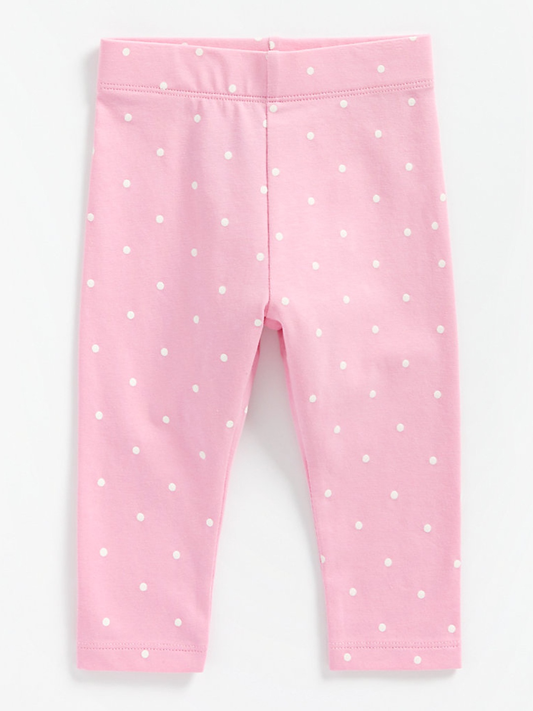 

mothercare Infant Girls Pink Polka Dot Printed Leggings