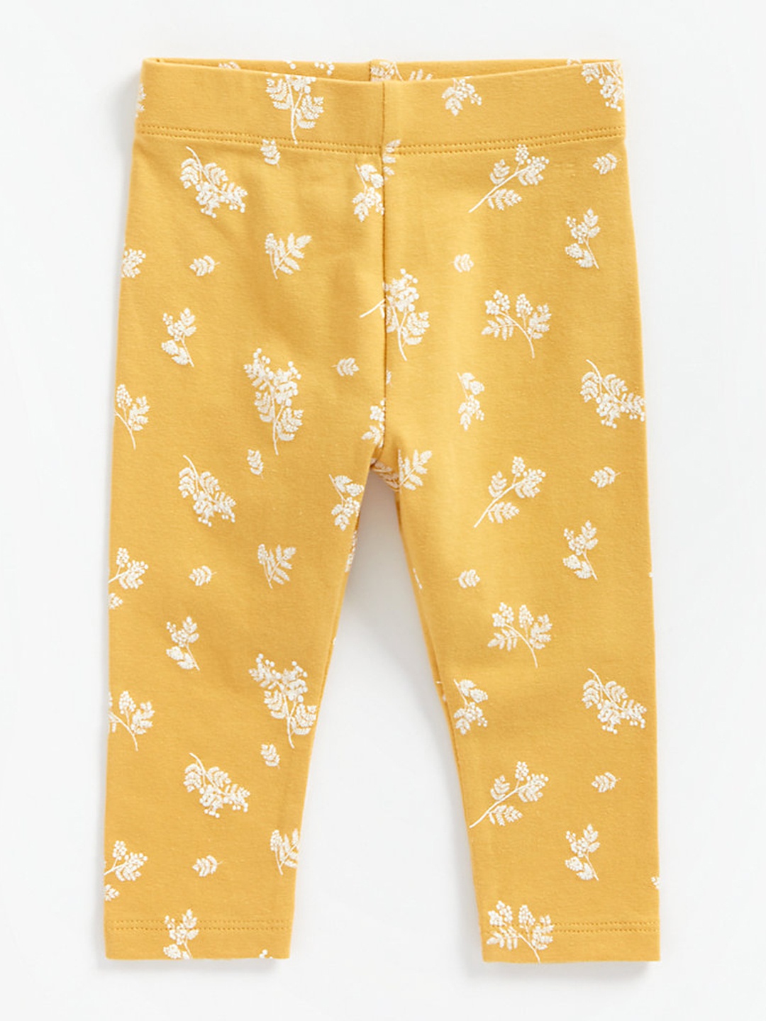 

mothercare Girls Yellow Printed Leggings