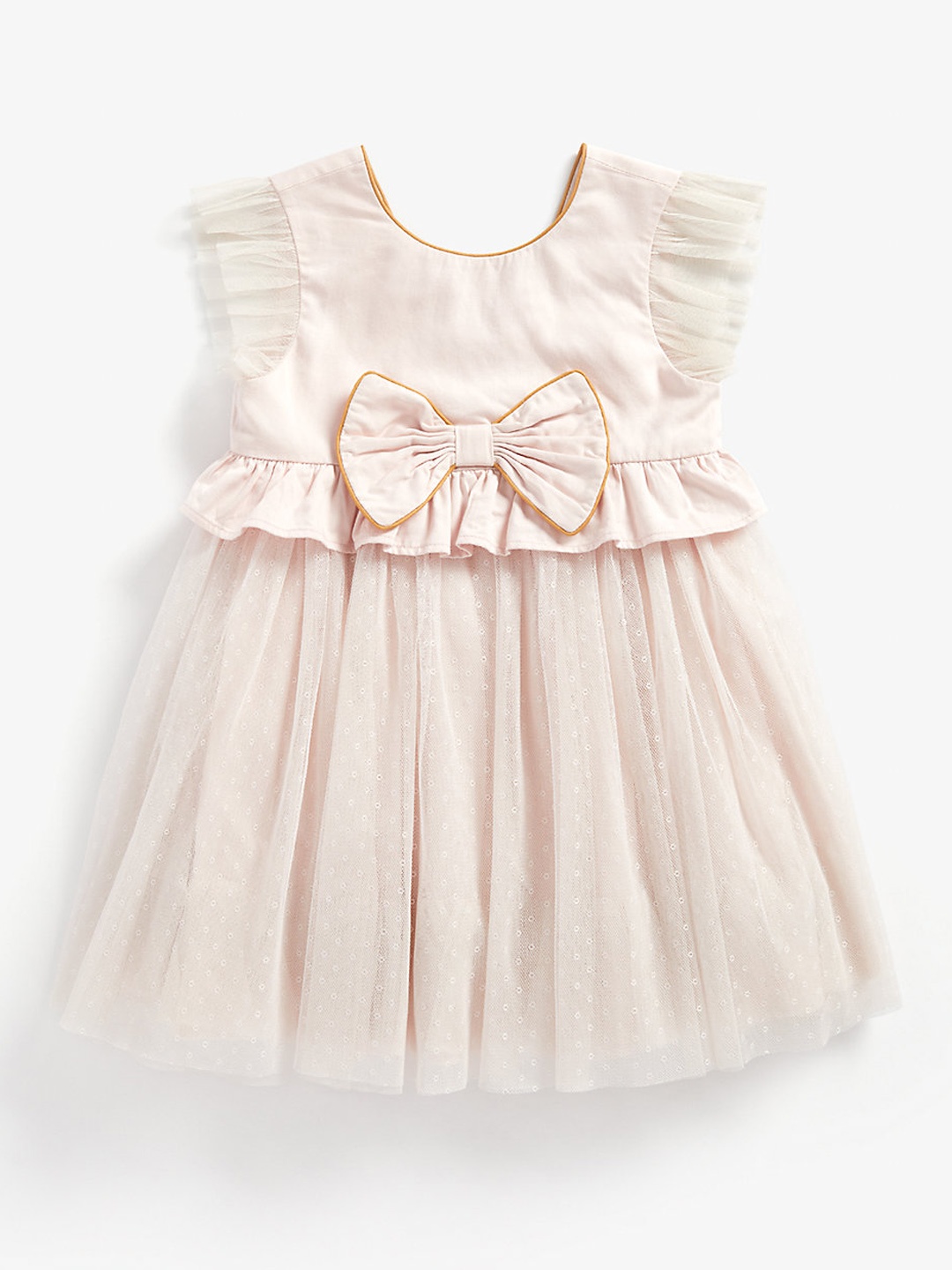 

mothercare Pink Pure Cotton Net Dress
