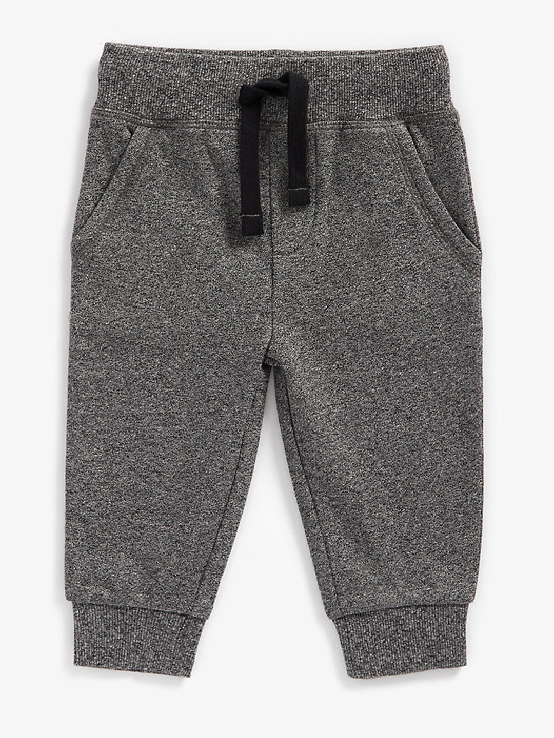 

mothercare Infant Boys Charcoal Black Pure Cotton Joggers