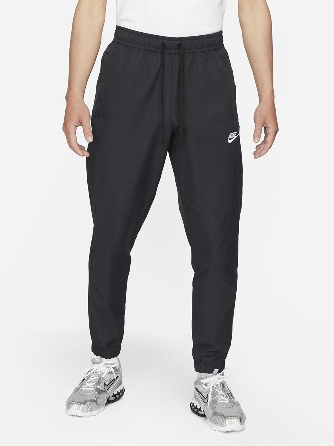 

Nike Men Black Sportswear Trackpants