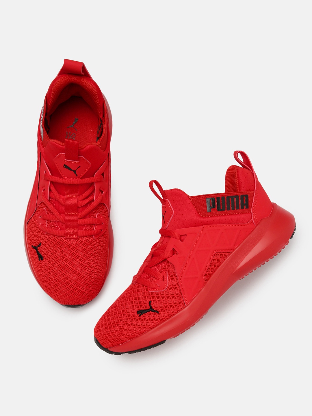

Puma Boys Red Softride Enzo NXT Sneakers