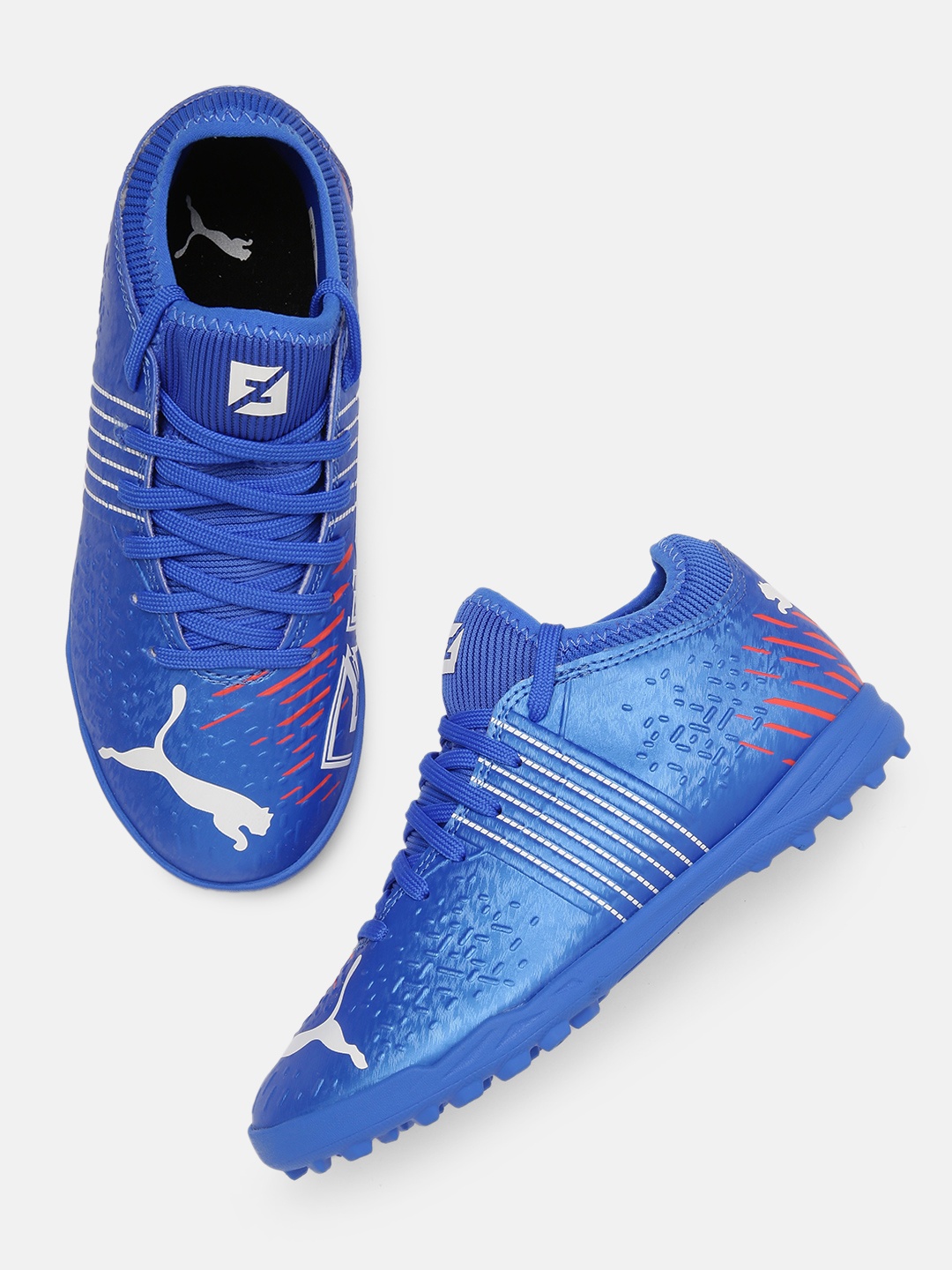 

Puma Boys Blue Solid Future Z 4.2 TT Youth Football Boots