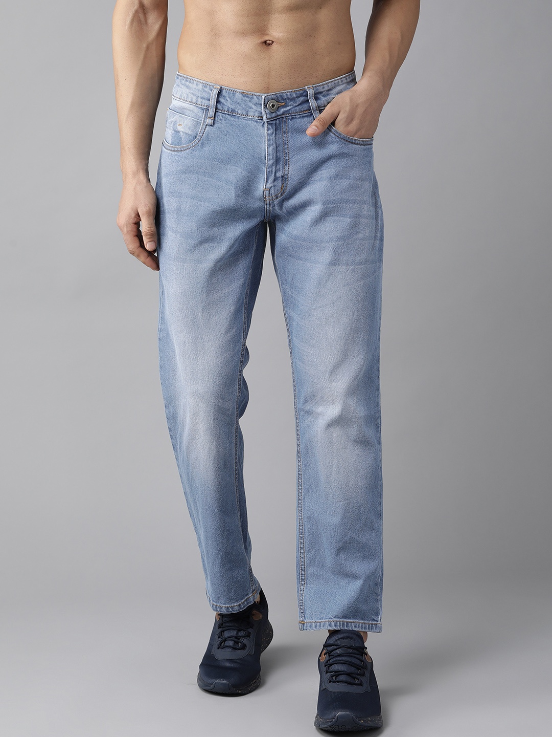 

Roadster Men Blue Slim Fit Light Fade Stretchable Jeans