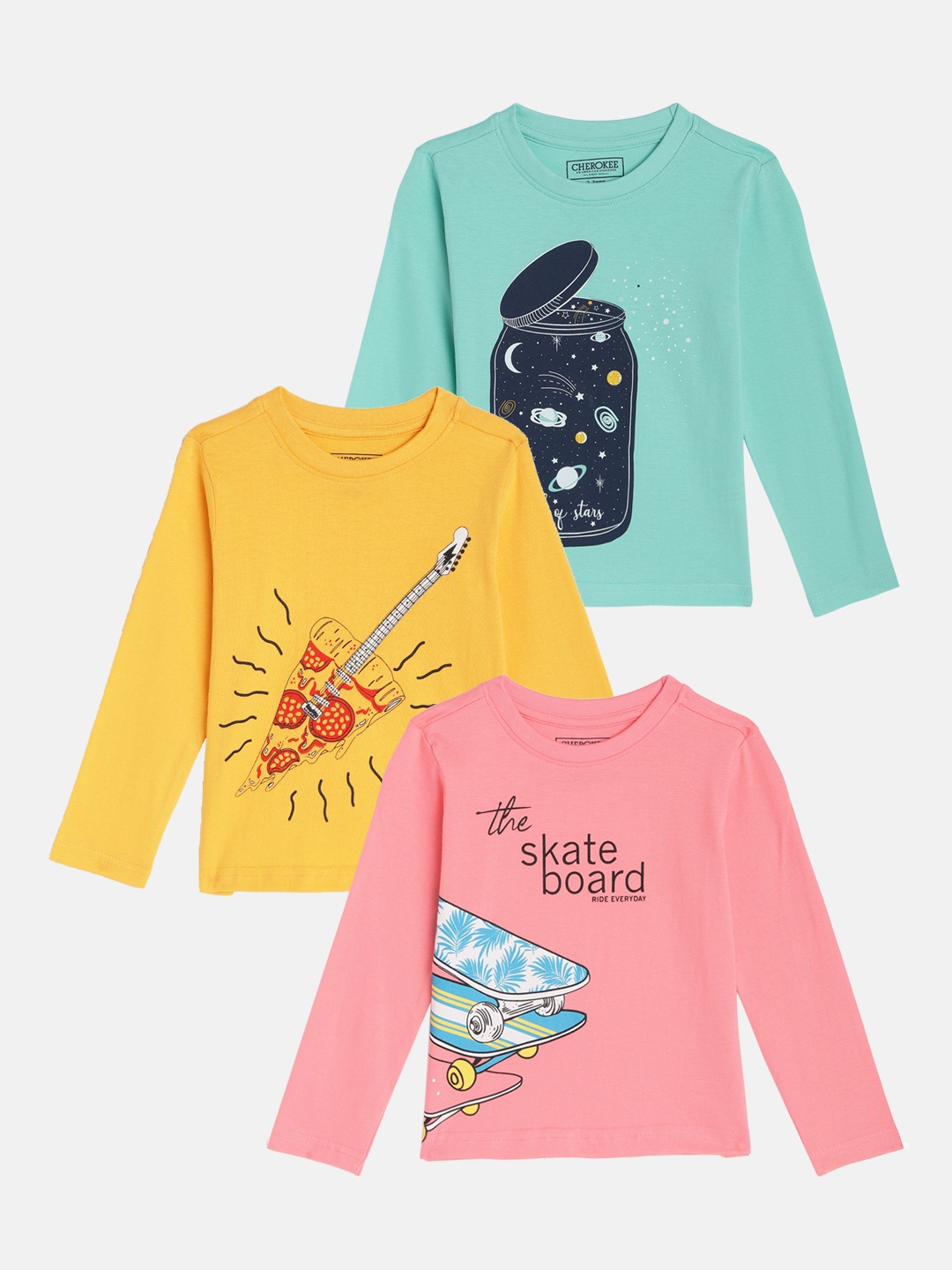 

Cherokee Boys Pack of 3 Assorted T-shirts