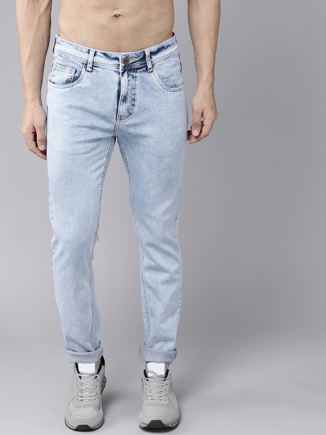 

Roadster Men Blue Skinny Fit Light Fade Stretchable Jeans