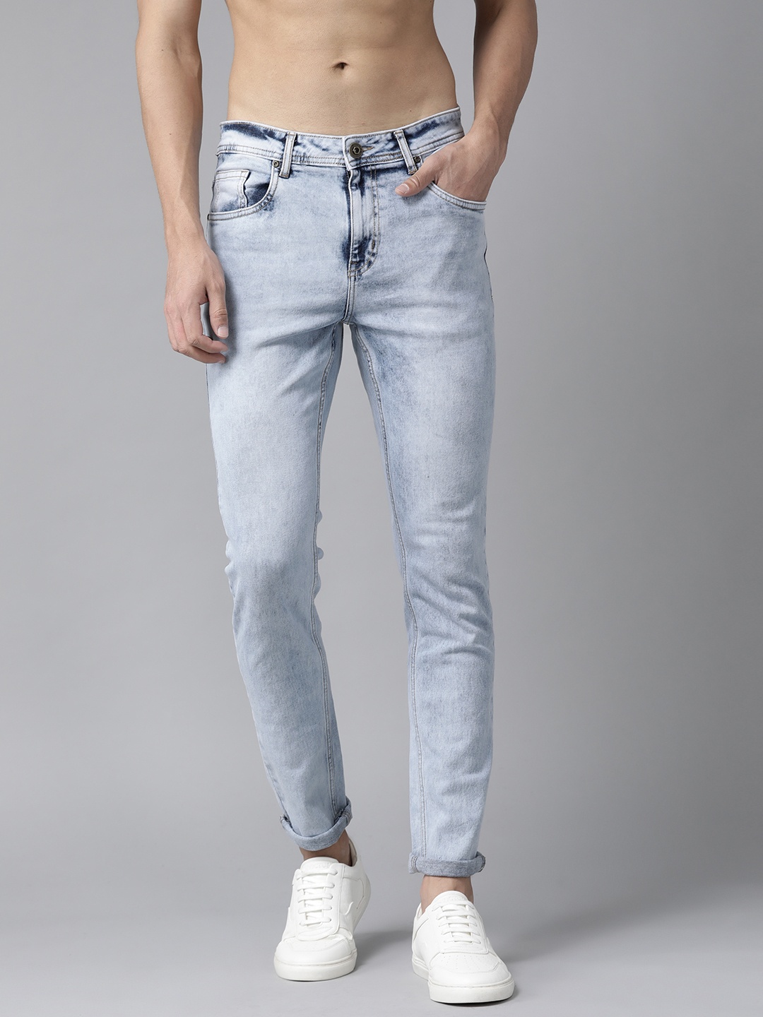 

Roadster Men Blue Skinny Fit Stretchable Jeans