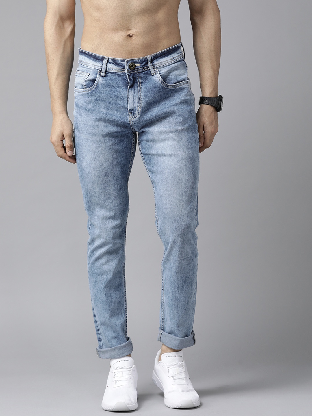 

Roadster Men Blue Skinny Fit Stretchable Jeans