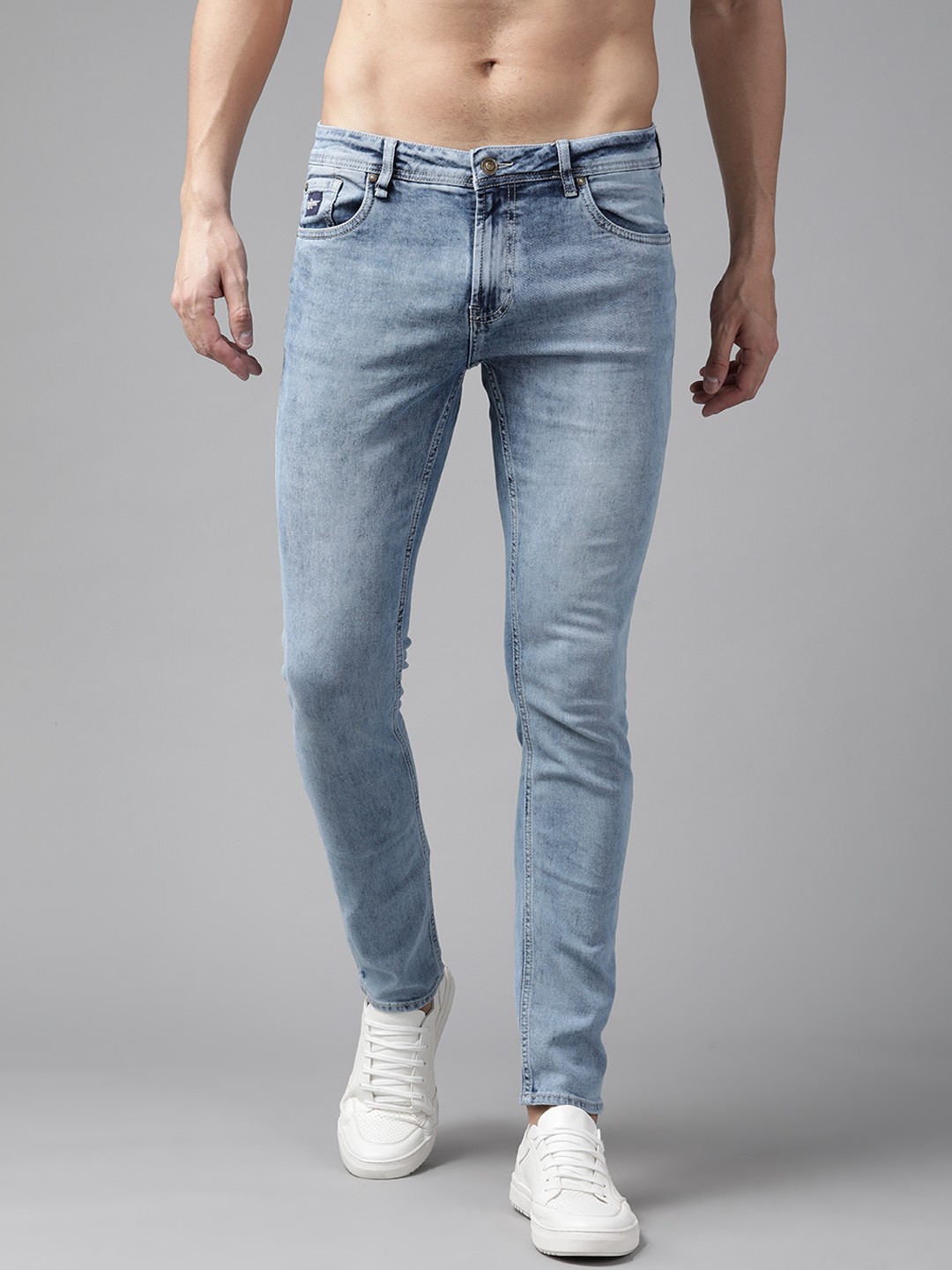 

Roadster Men Blue Skinny Fit Stretchable Jeans