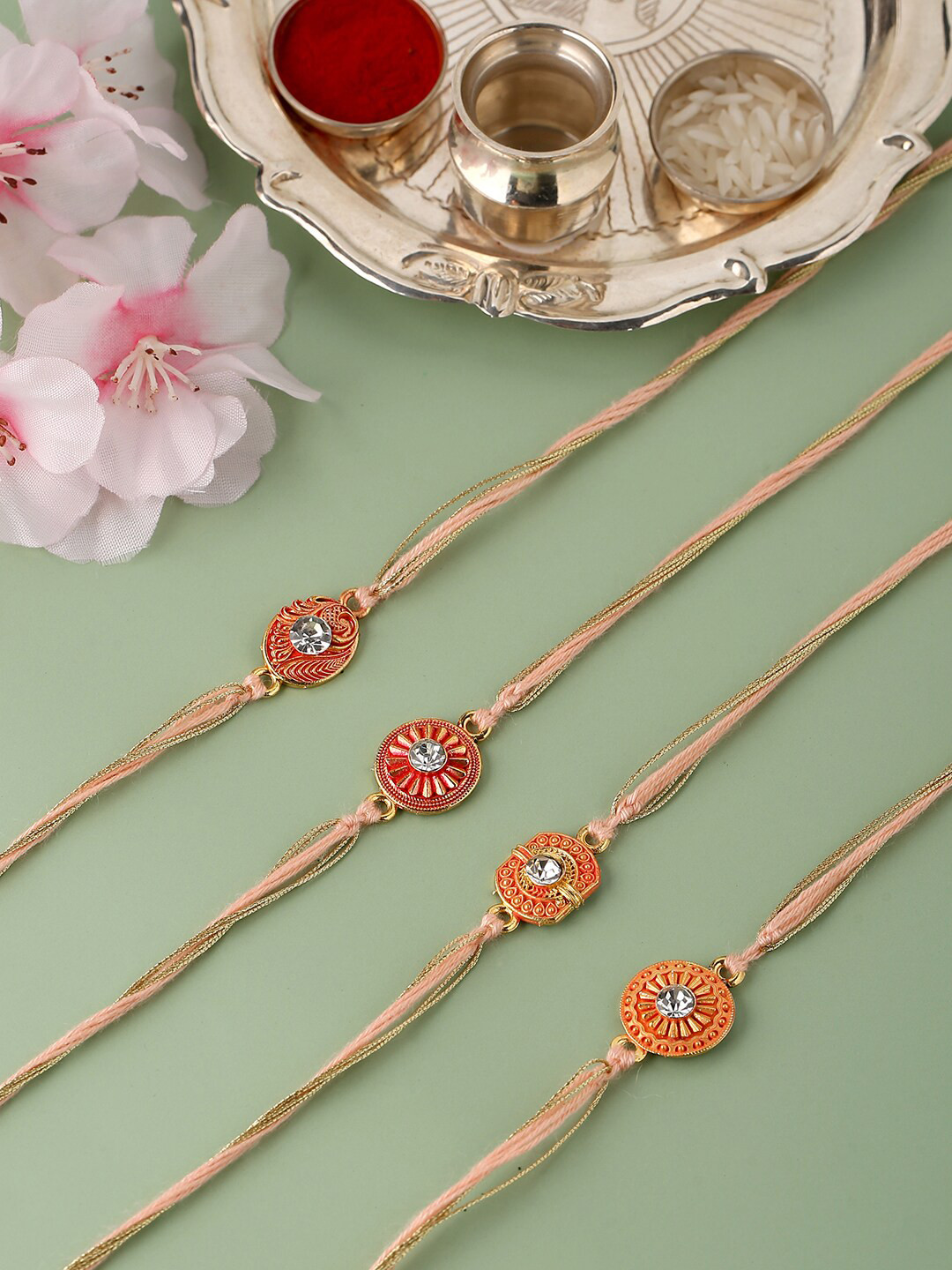 

Voylla Designer Rakhi Squad with Roli Chaawal, Orange