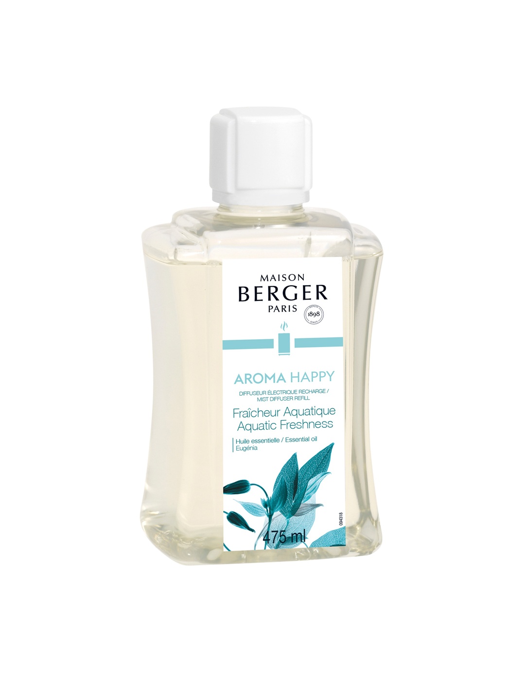 

MAISON BERGER Aroma Happy Oil Refill 475ml, Transparent