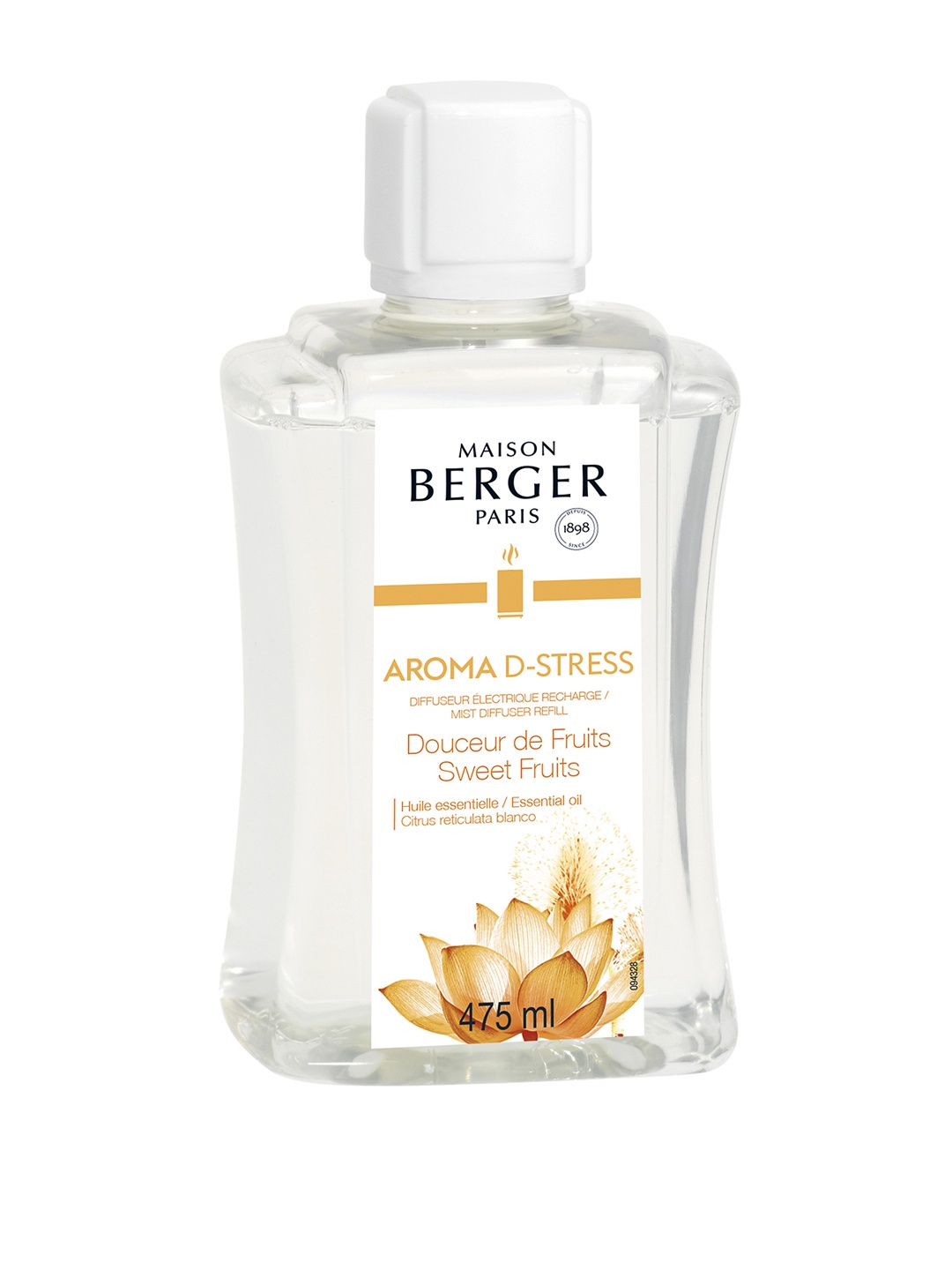 

MAISON BERGER Aroma D Stress Refill 475ml, Transparent