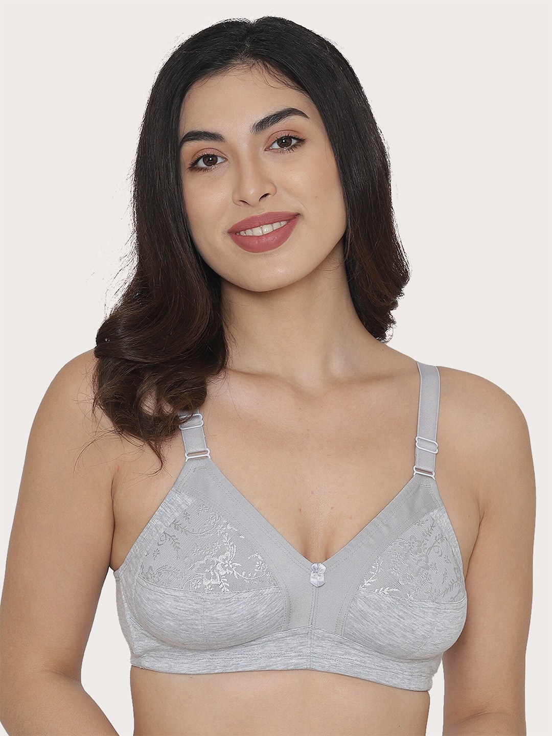 

MAASHIE Women Grey T shirt Bra