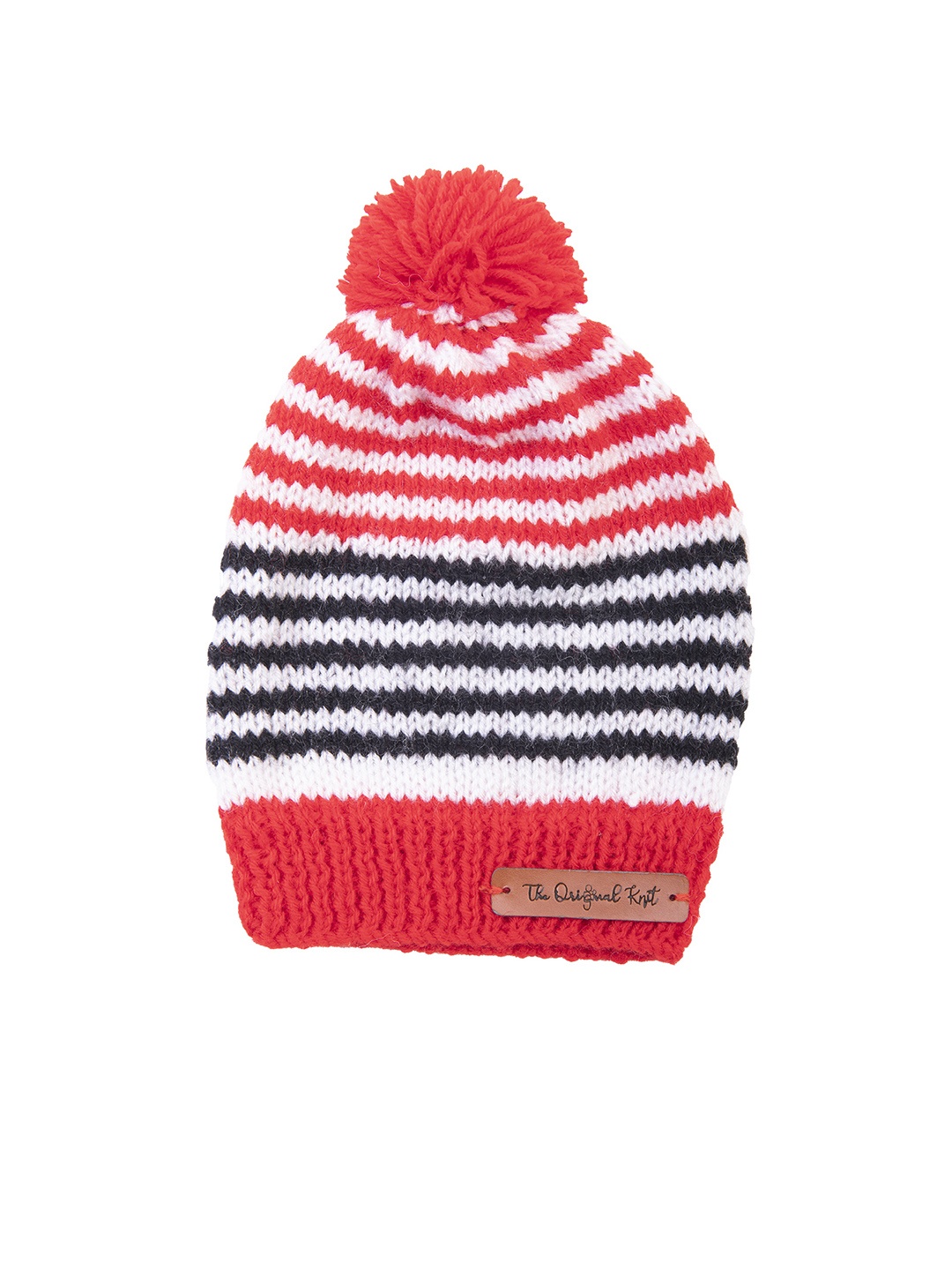 

The Original Knit Unisex Kids Red & Black Beanie
