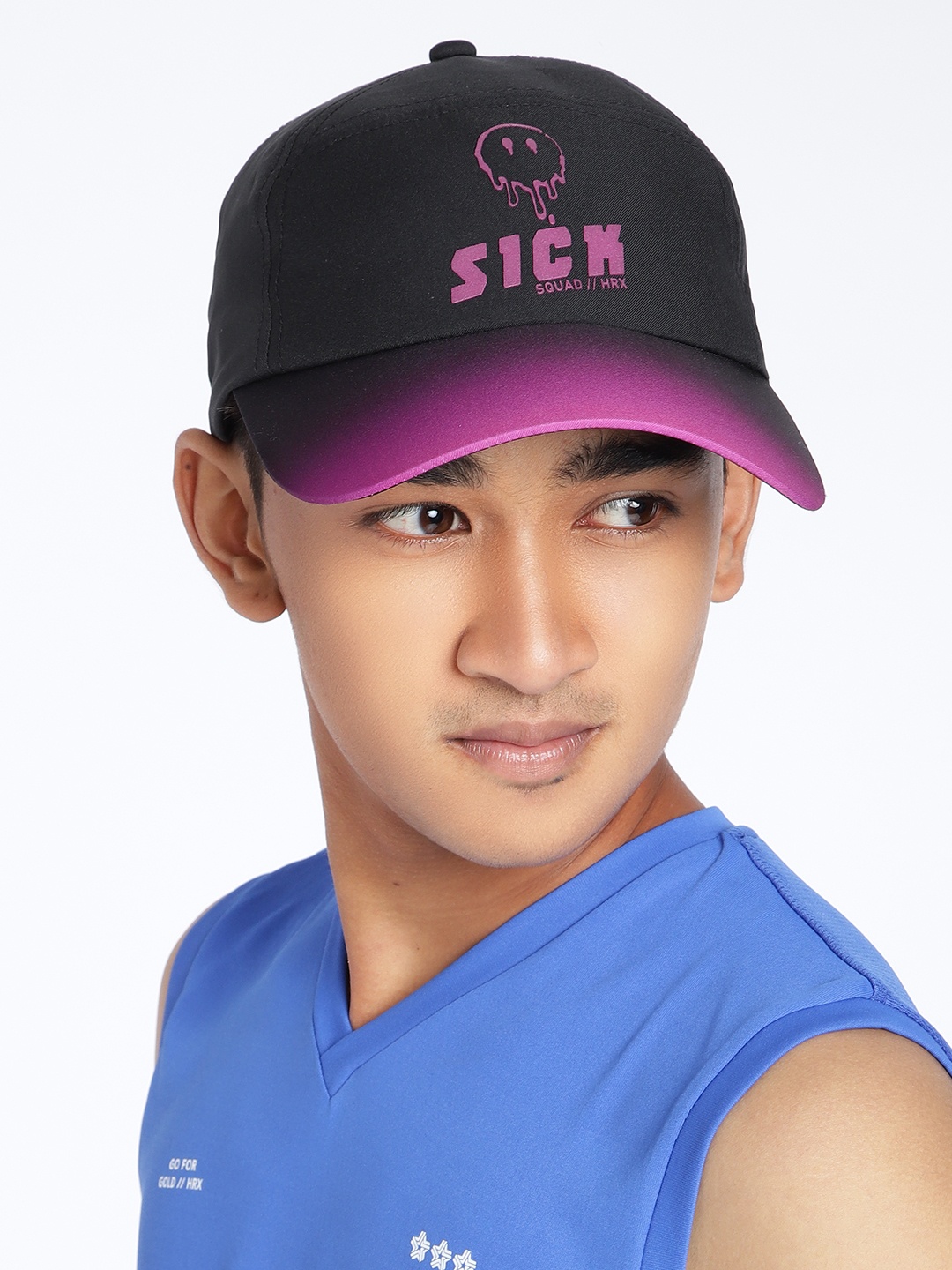 

HRX by Hrithik Roshan Unisex Black Lifestyle Cap