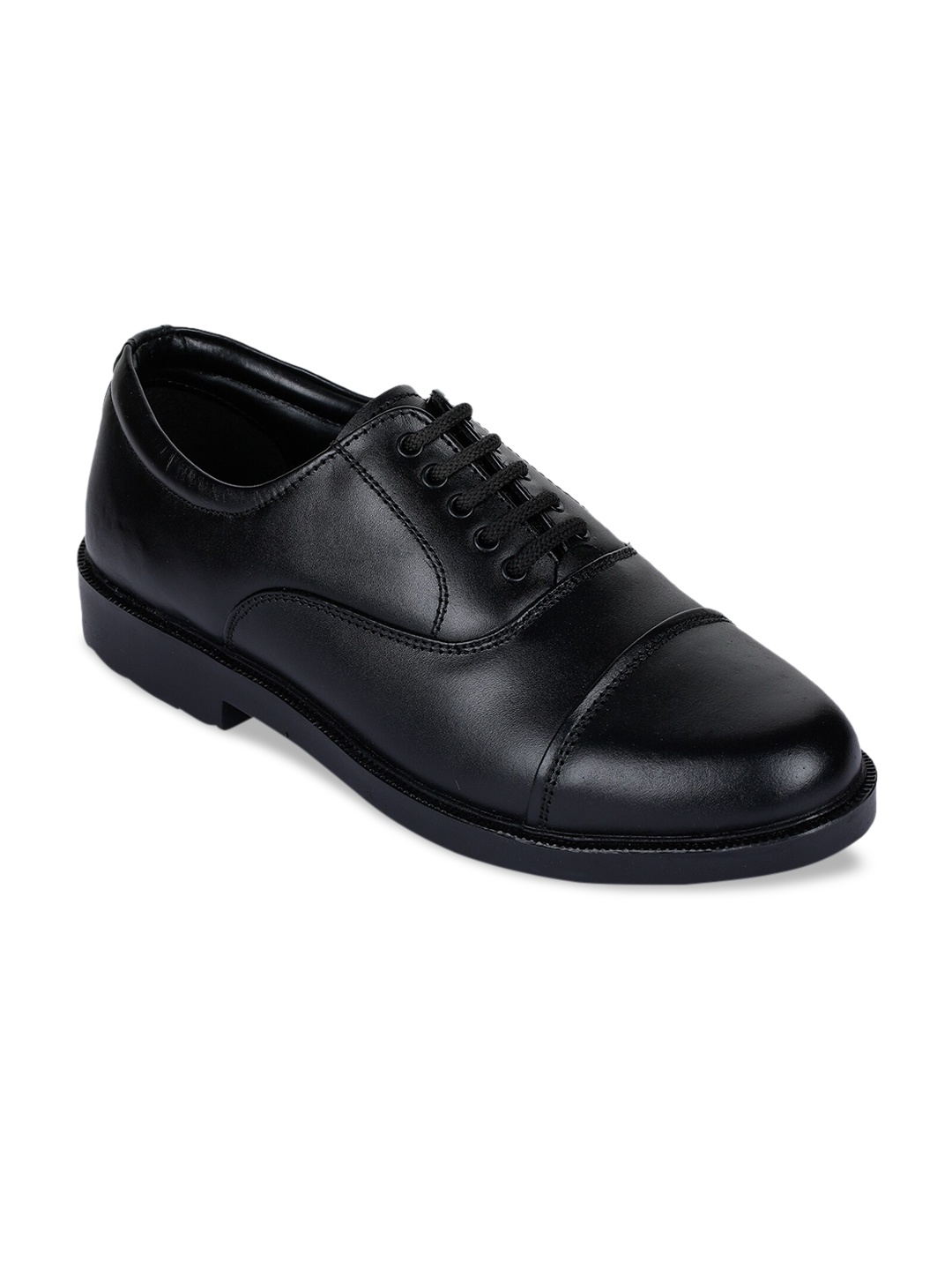 

Liberty Men Black Solid Formal Oxford Shoes