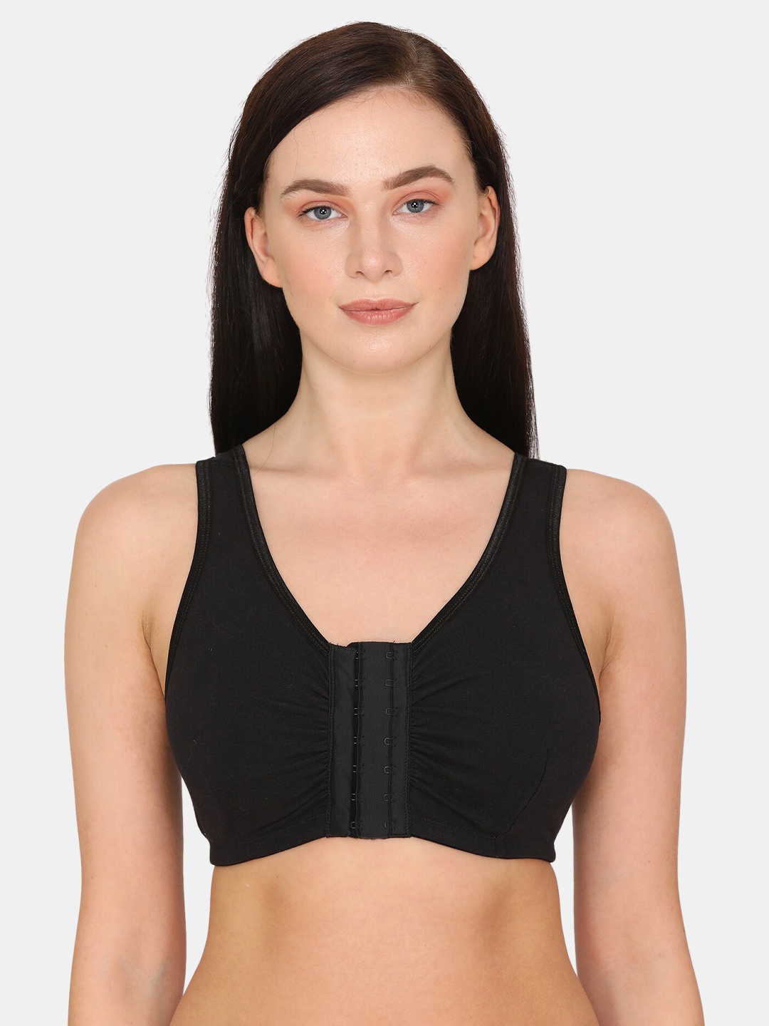 

Zivame Black T-shirt Bra - Full Coverage ZI0ZPCTB130BLAK