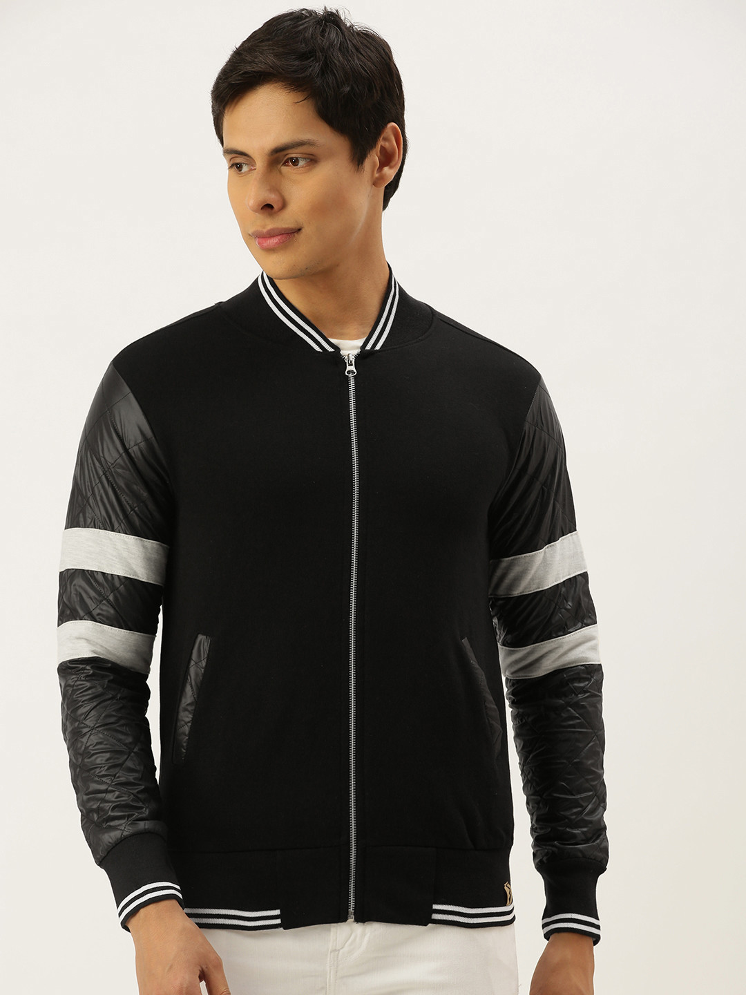 

Campus Sutra Men Black Sweatshirt