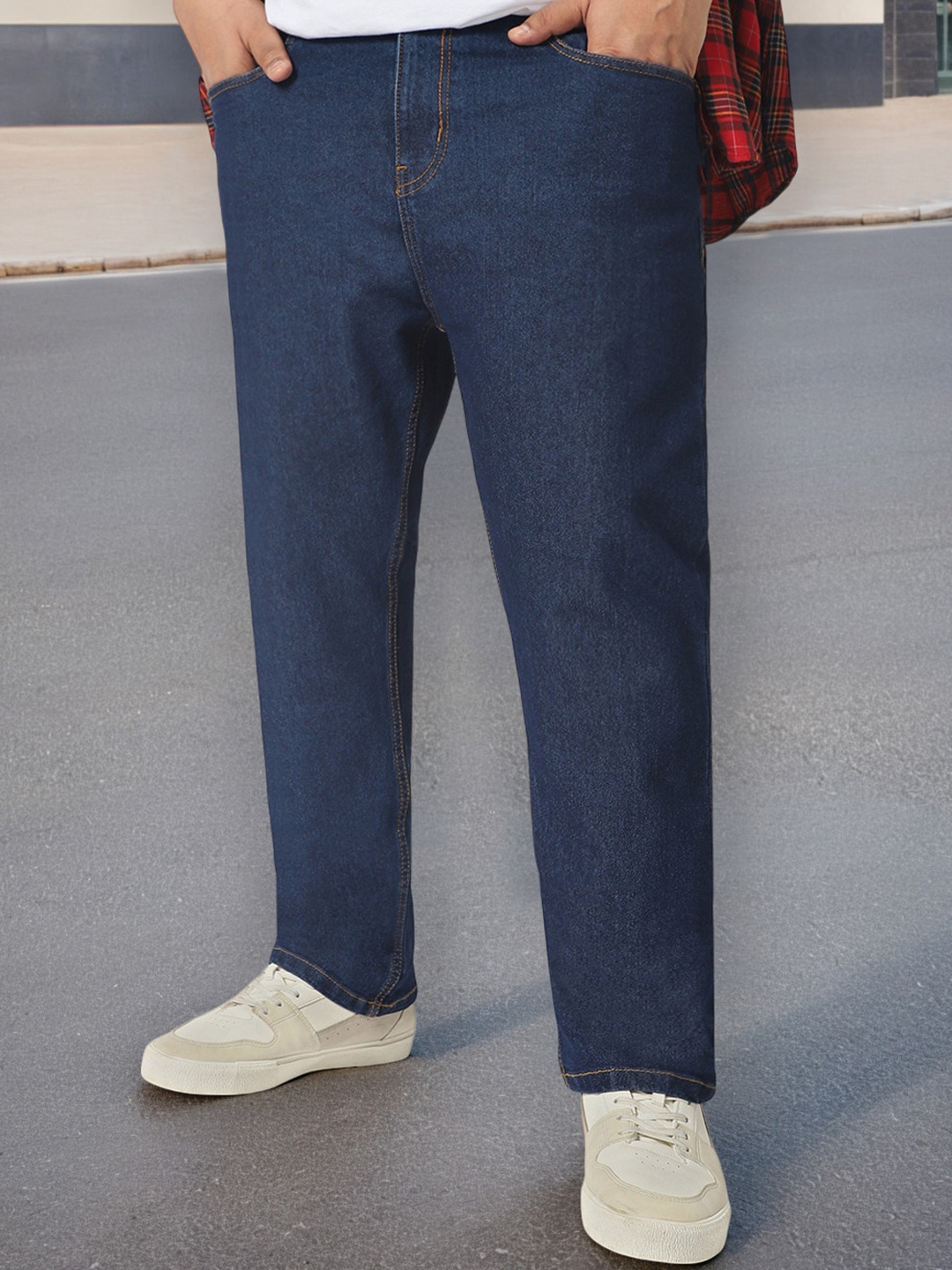 

Urbano Plus Men Blue Stretchable Jeans
