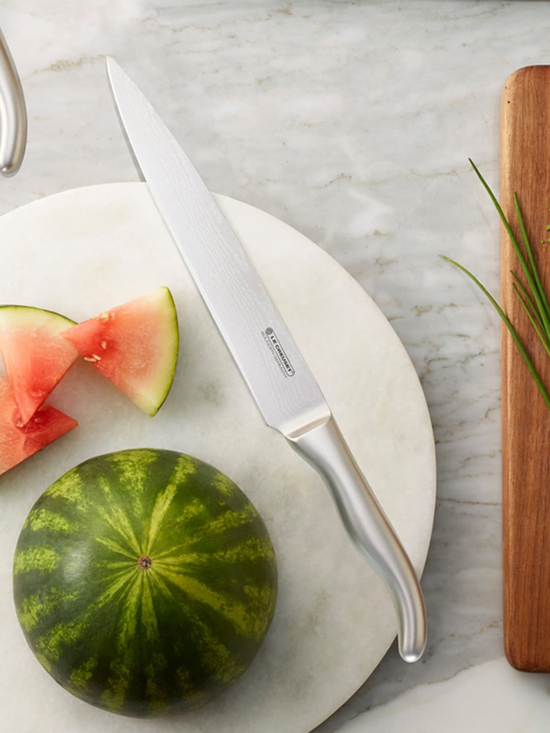 

LE CREUSET Steel-Toned Stainless Steel Carving Knife