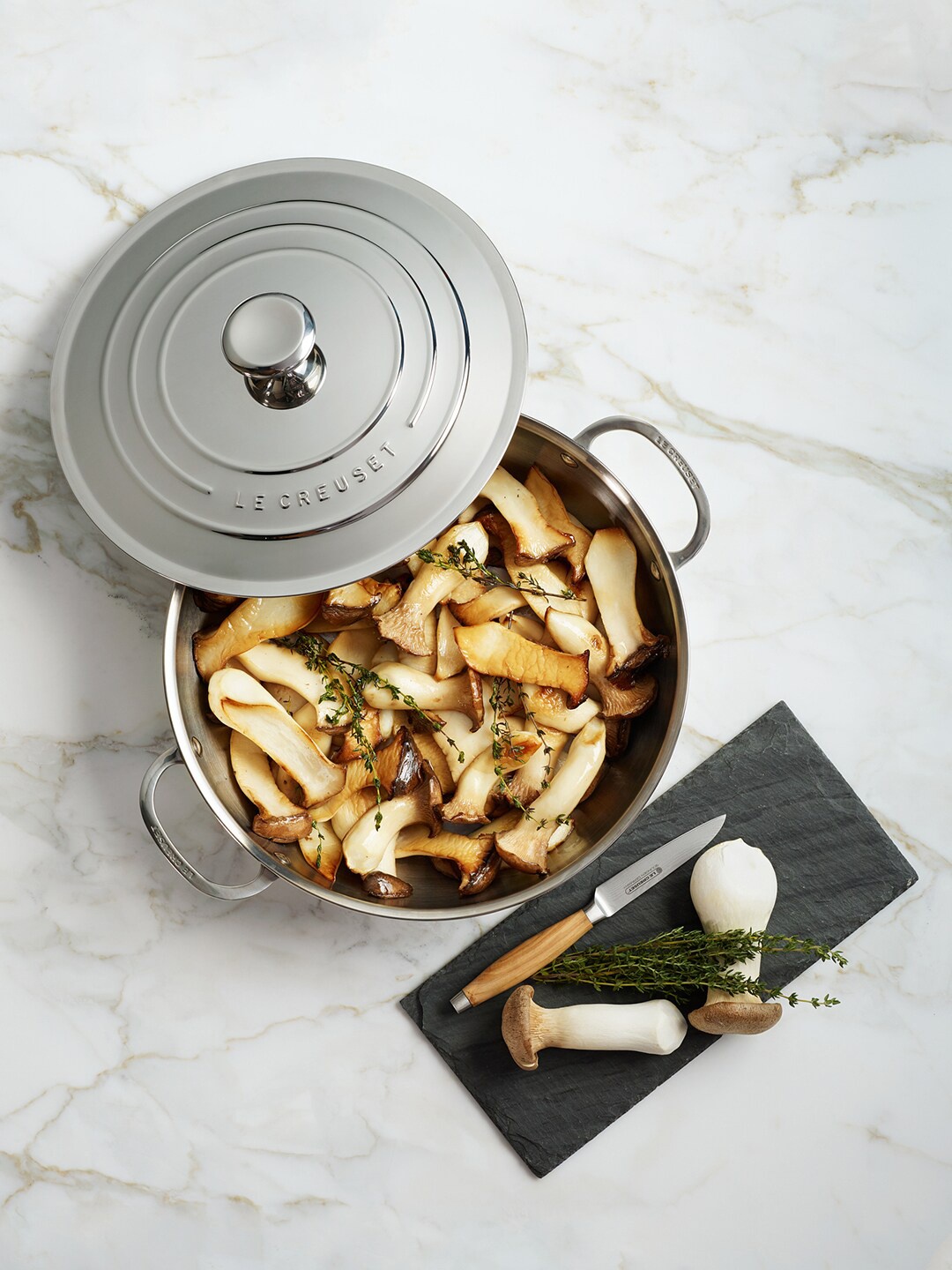 

LE CREUSET Steel-Toned Solid Stainless Steel Vegetable Knife